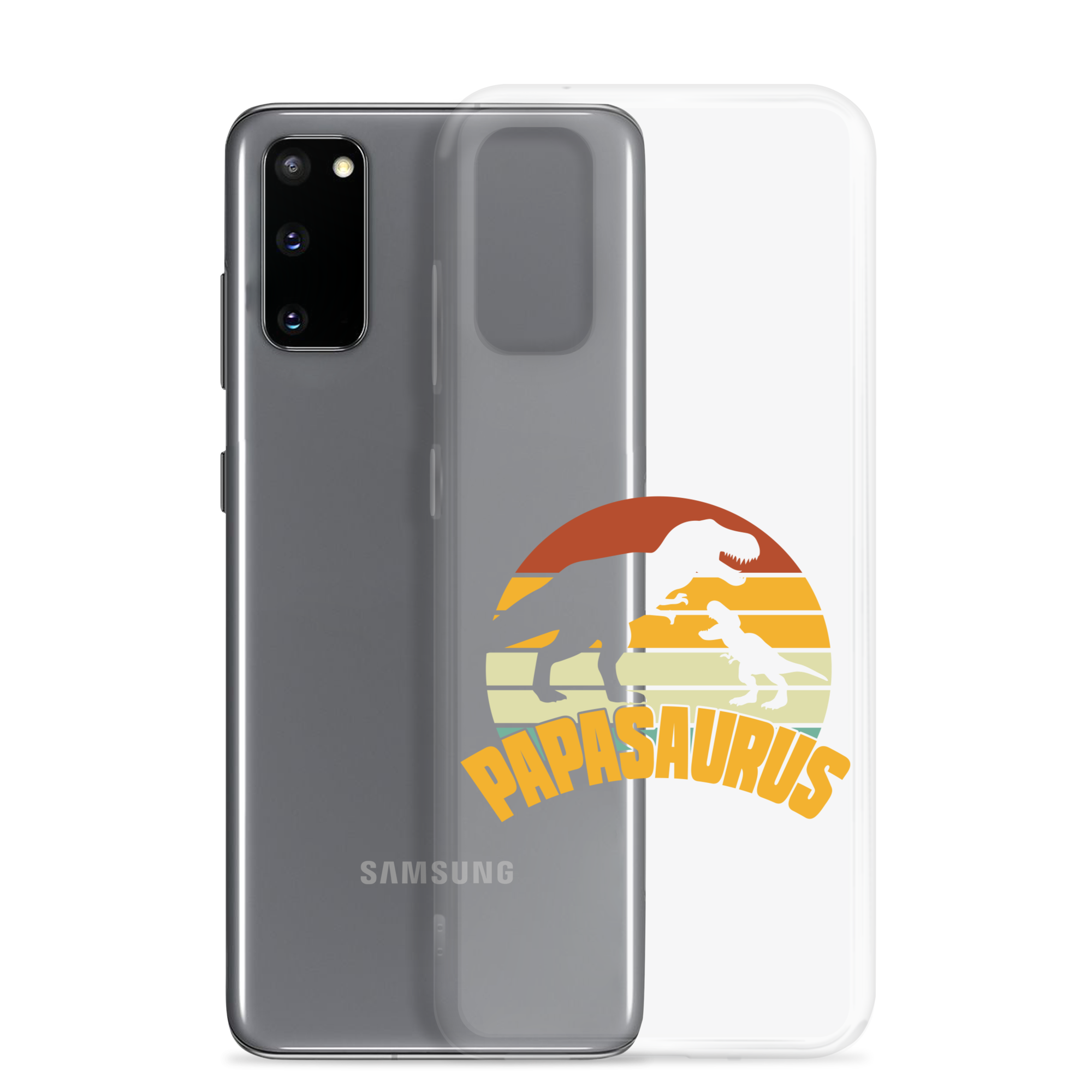 Papasaurus Clear Case for Samsung®