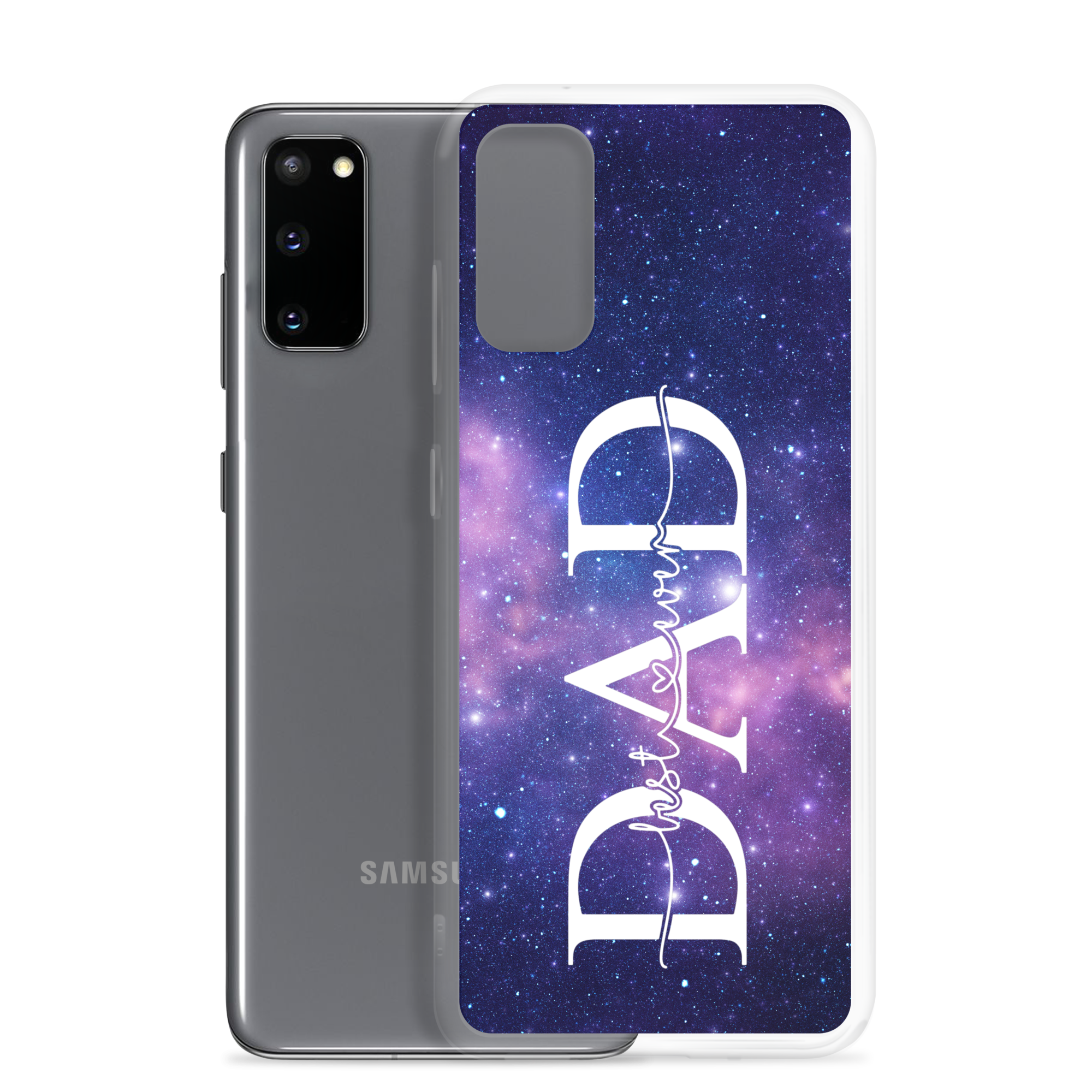 Best Dad Ever Clear Case for Samsung®