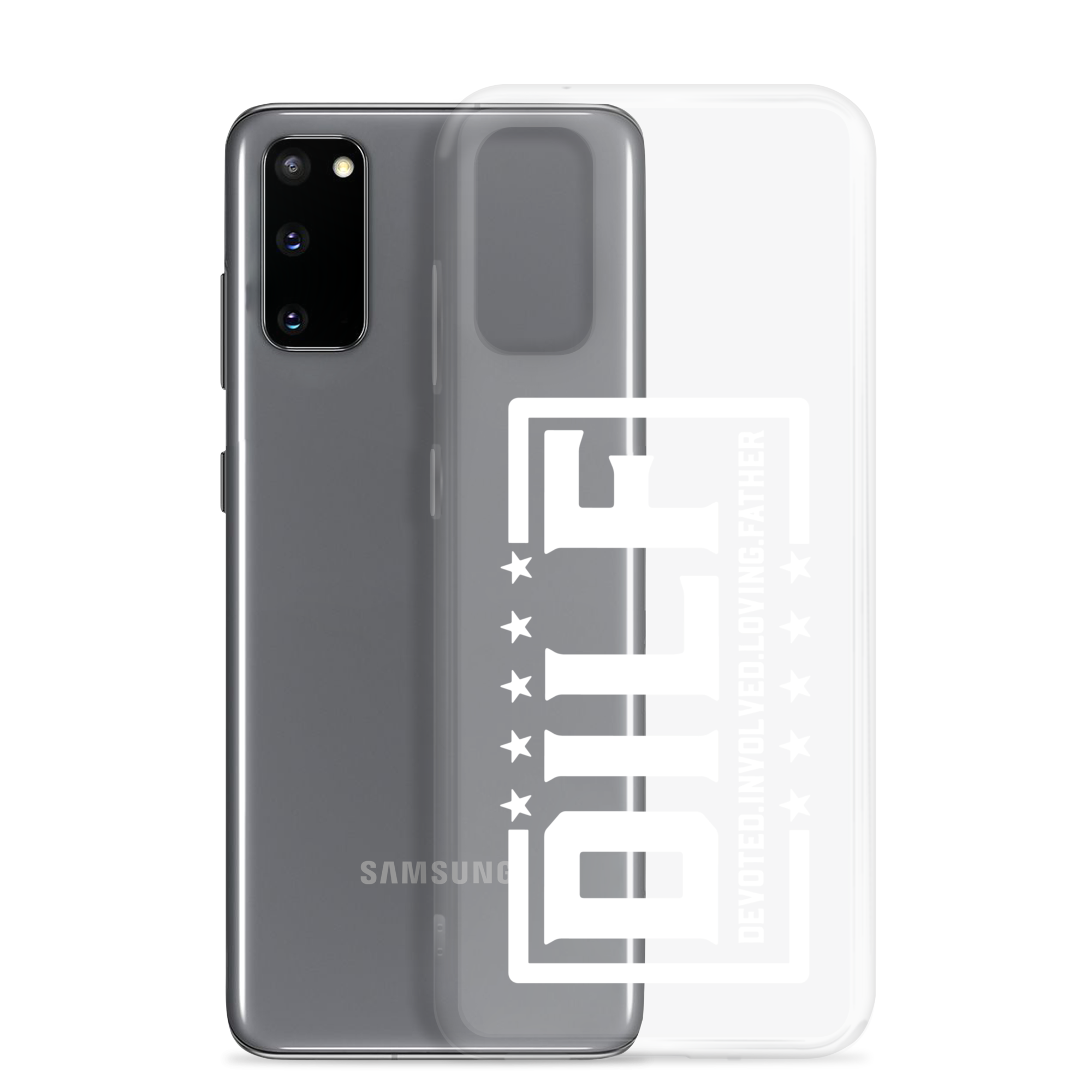 Dilf Devoted, Involved, Loving, Father Clear Case for Samsung®