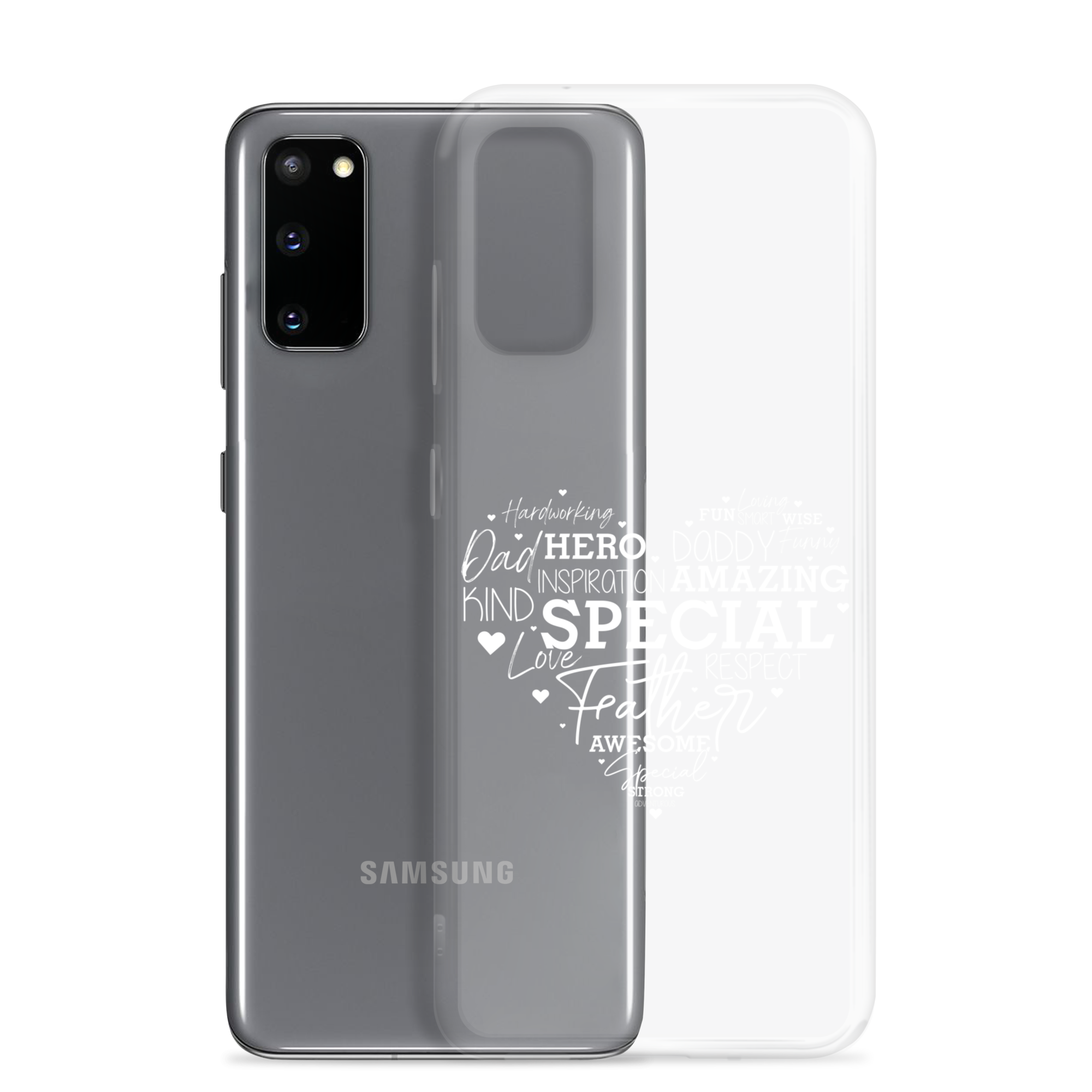 Father Special Hero Amazing Clear Case for Samsung®