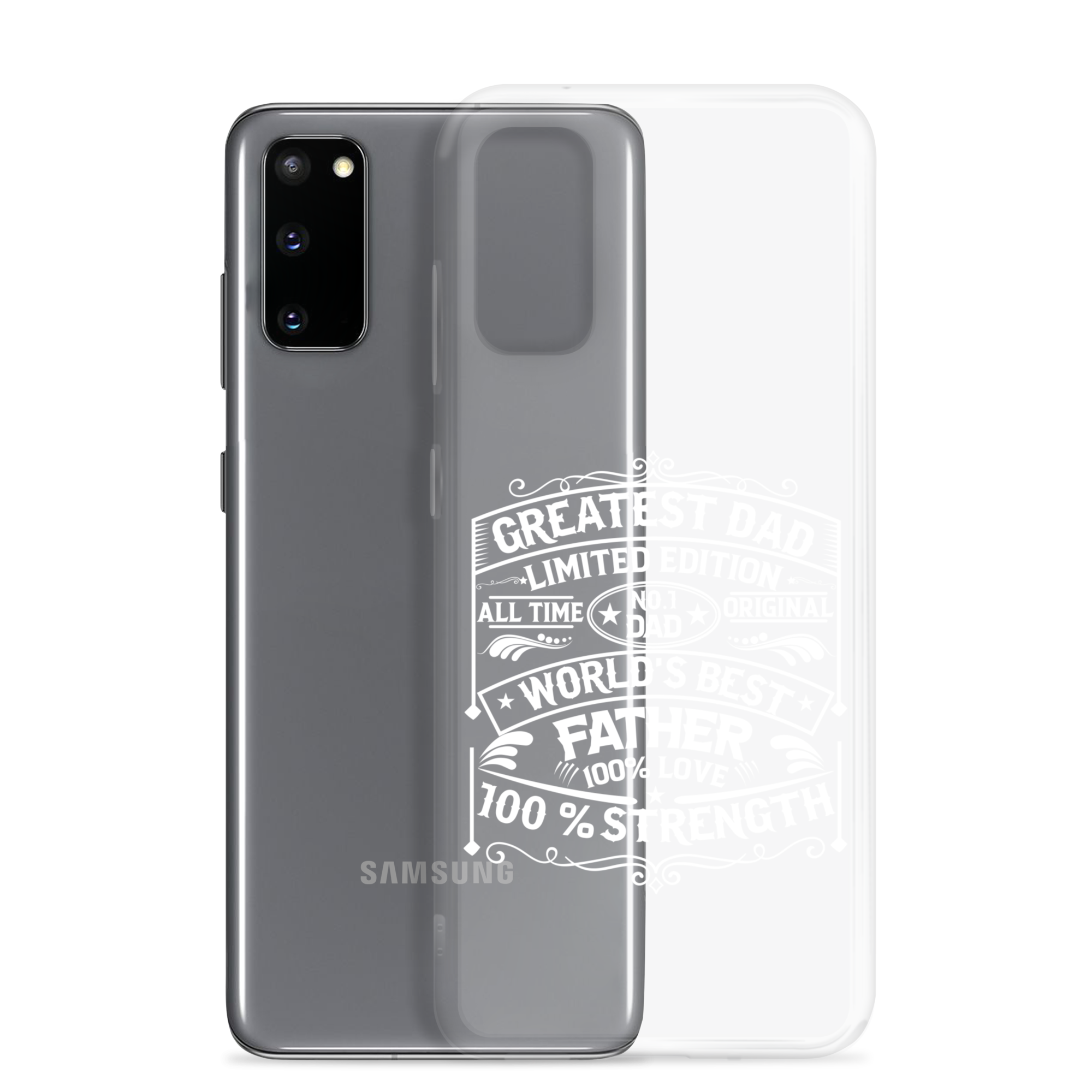 Greatest Dad Limited Edition All Time Clear Case for Samsung®