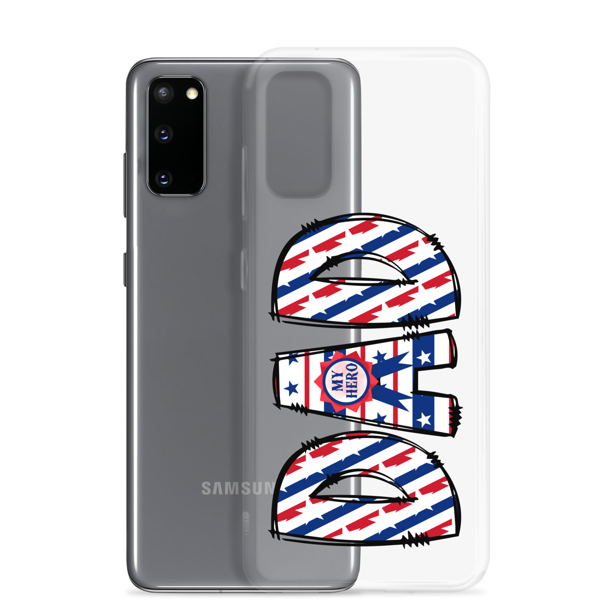 My Hero Dad Clear Case for Samsung®