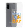 First Father's Day Clear Case for Samsung®