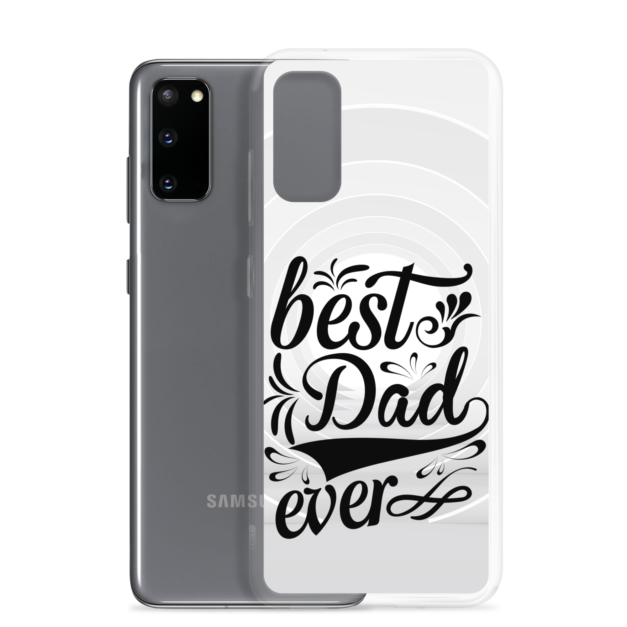 Best Dad Ever Clear Case for Samsung®