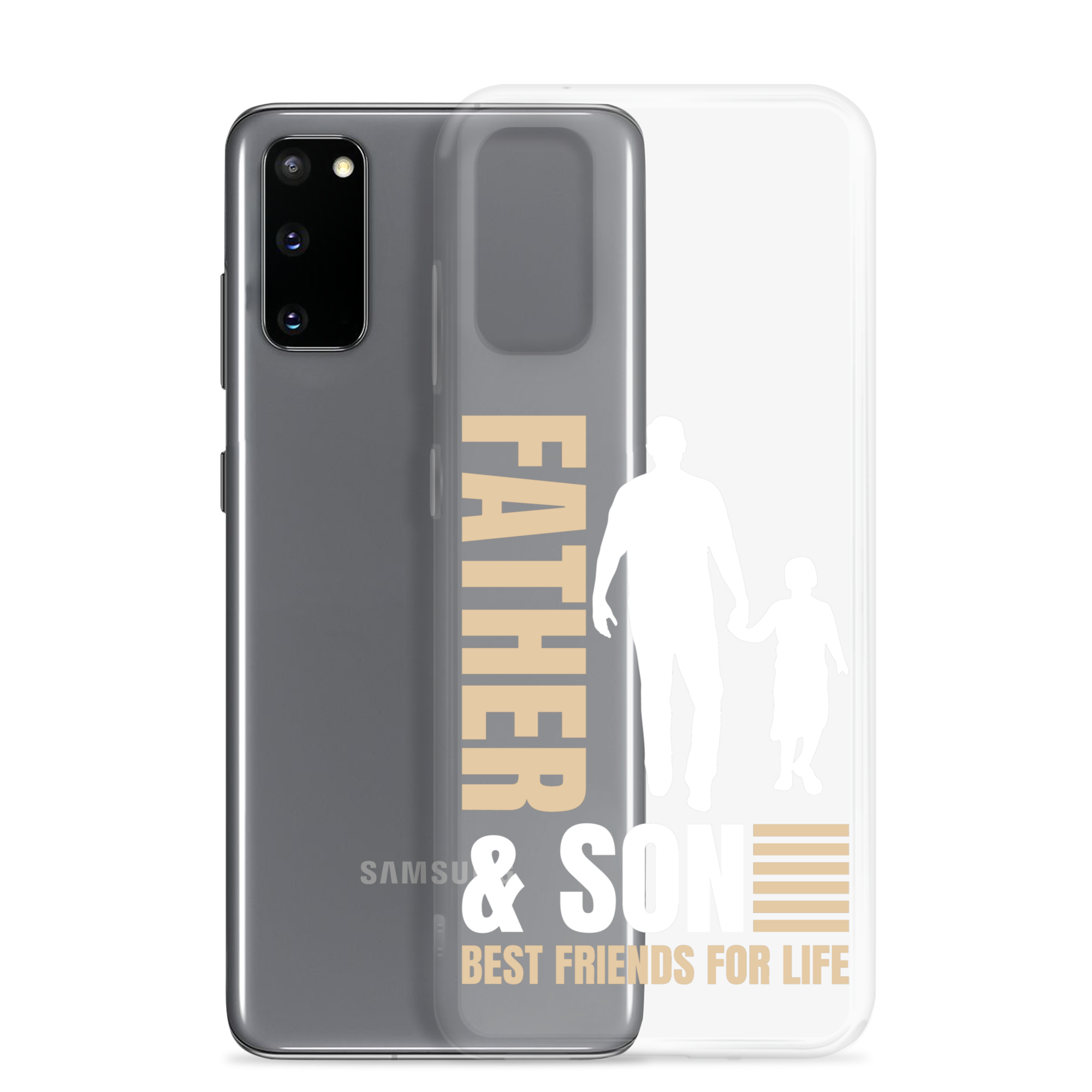 Father & Son Best Friends For Life Clear Case for Samsung®