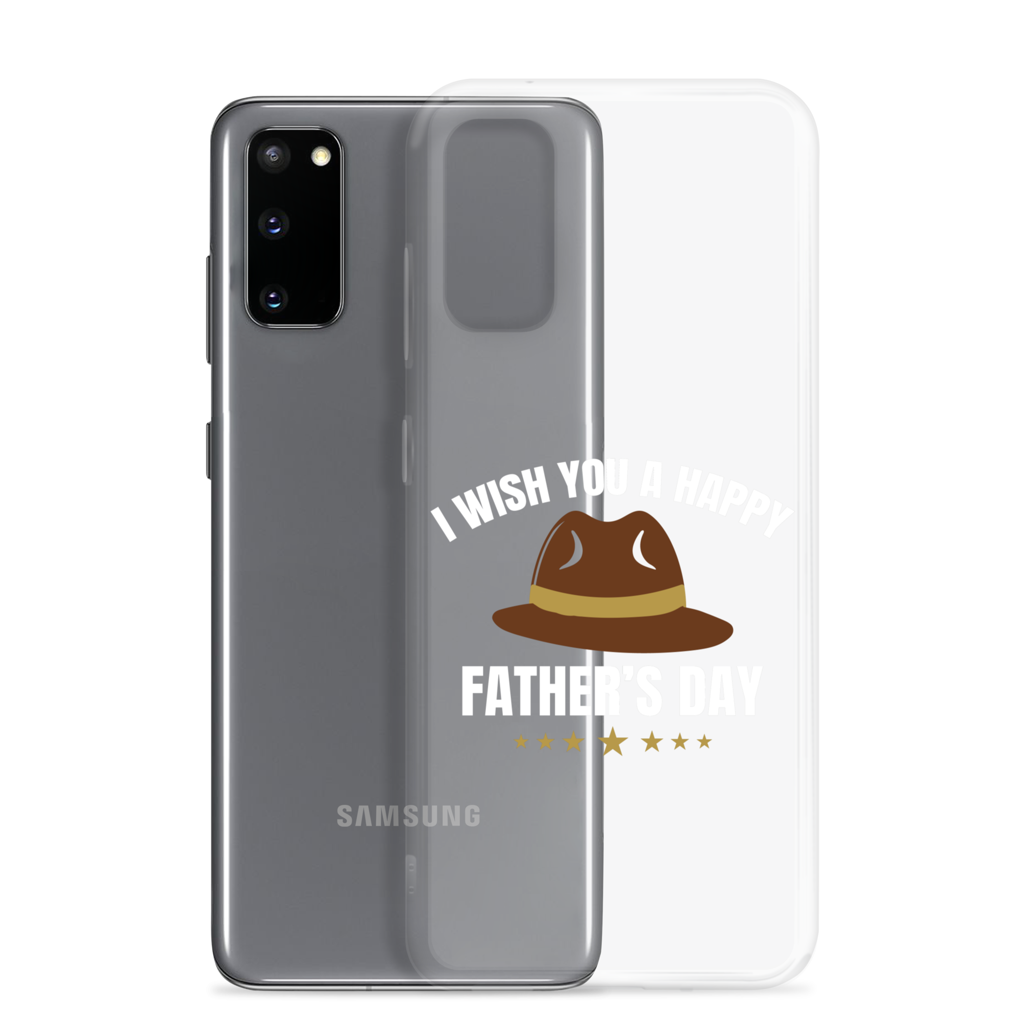 I Wish You A Happy Father's Day Clear Case for Samsung®