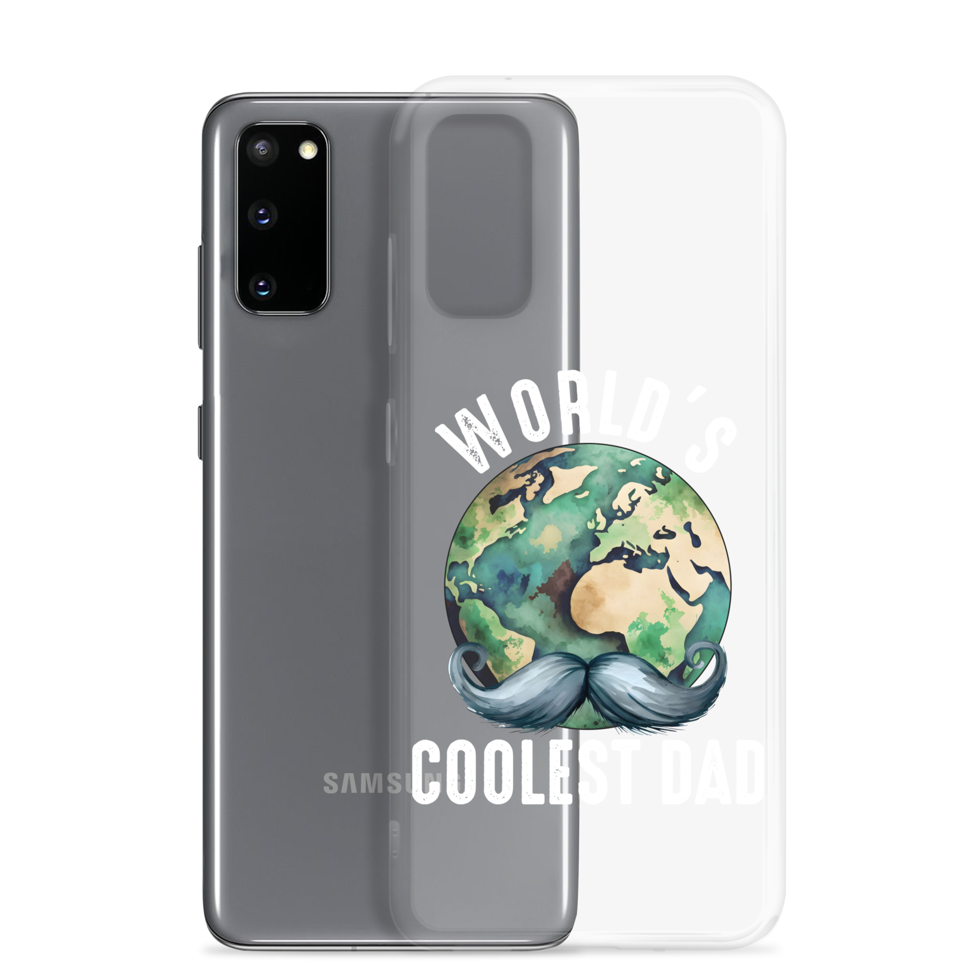 World's Coolest Dad Clear Case for Samsung®