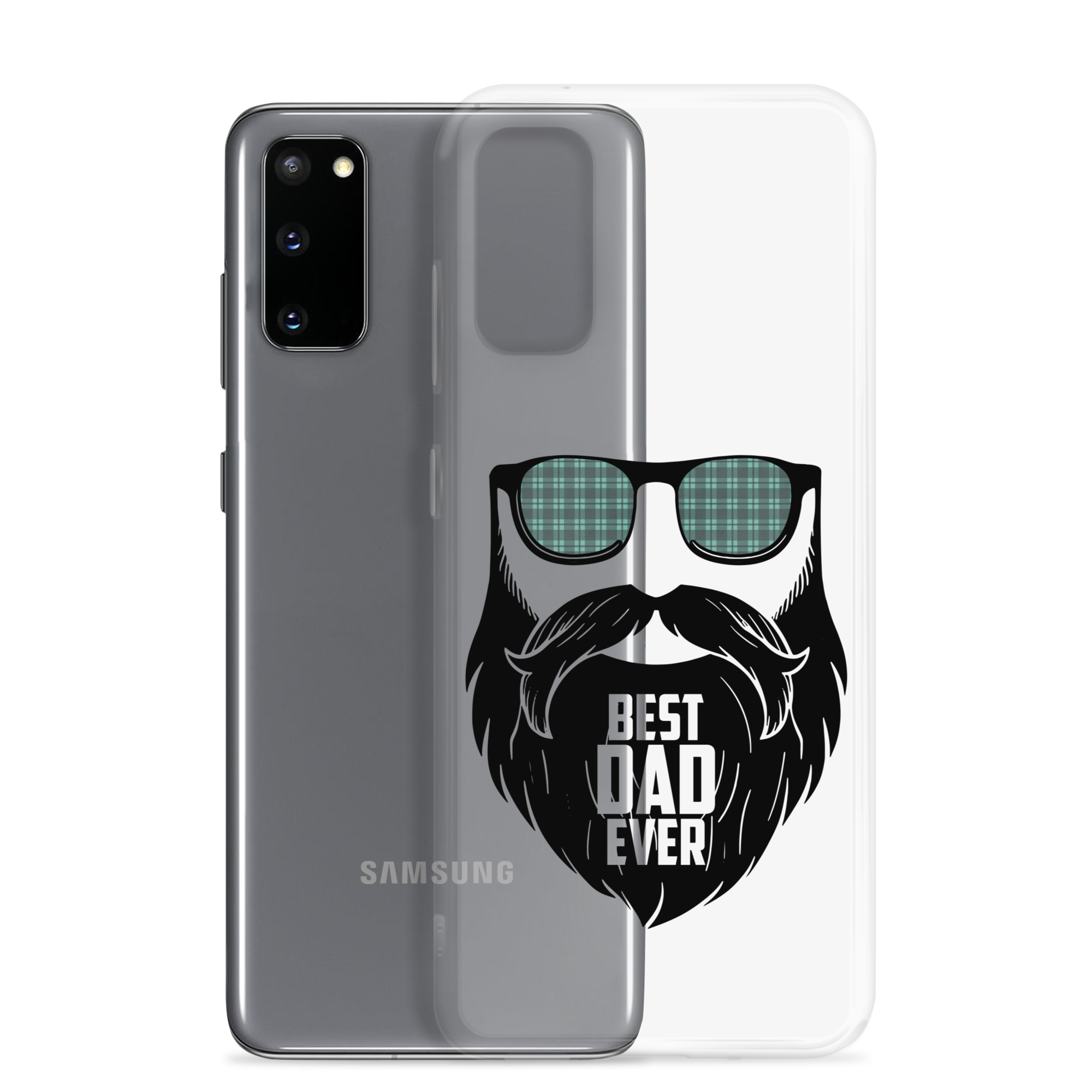 Best Dad Ever Clear Case for Samsung®