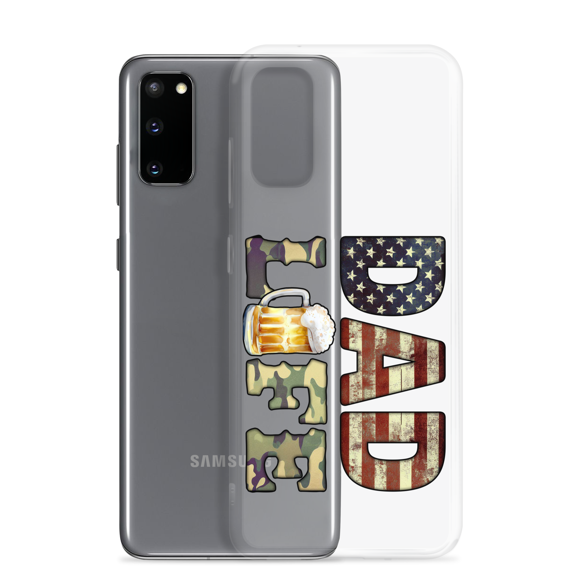 Dad Life Clear Case for Samsung®