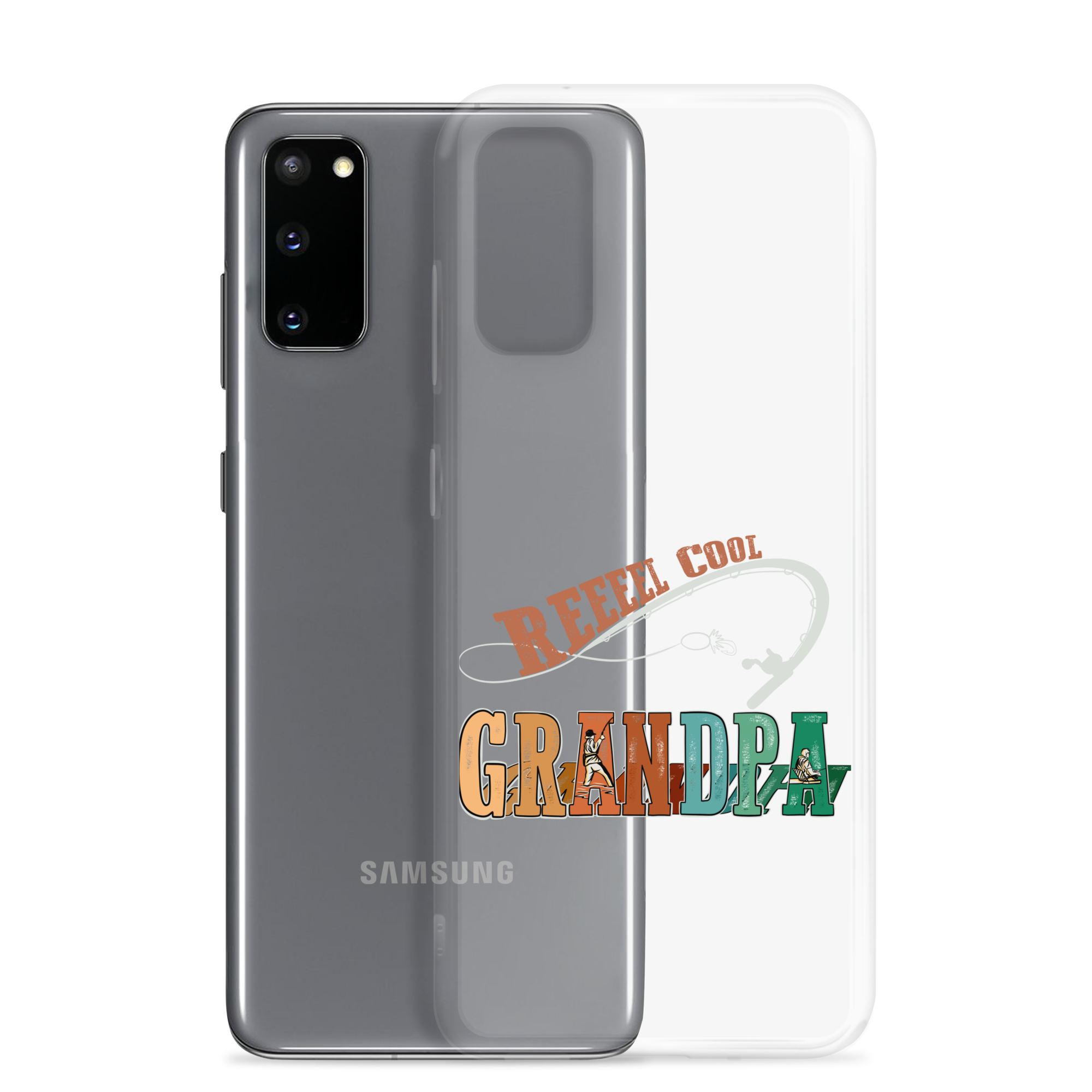 Reel Cool Grandpa Clear Case for Samsung®