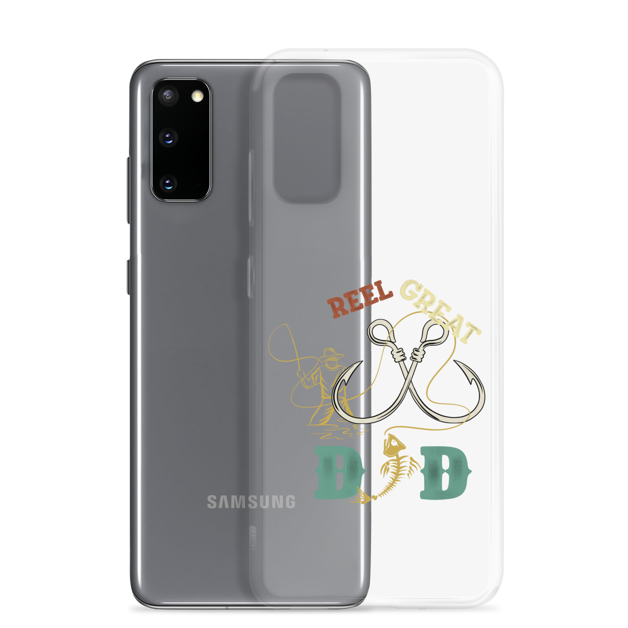 Reel Great Dad Clear Case for Samsung®