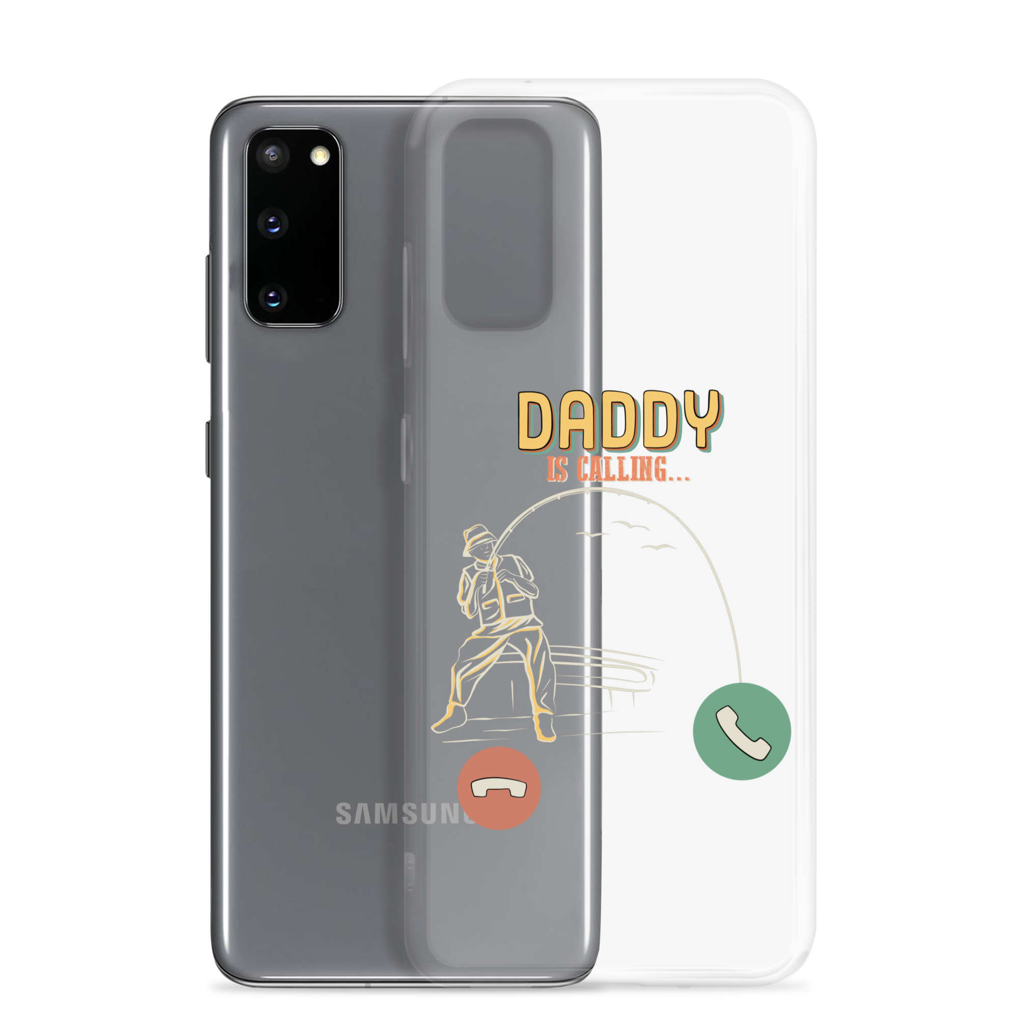 Daddy Is Calling Clear Case for Samsung®