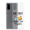 Our First Father's Day Together Clear Case for Samsung®