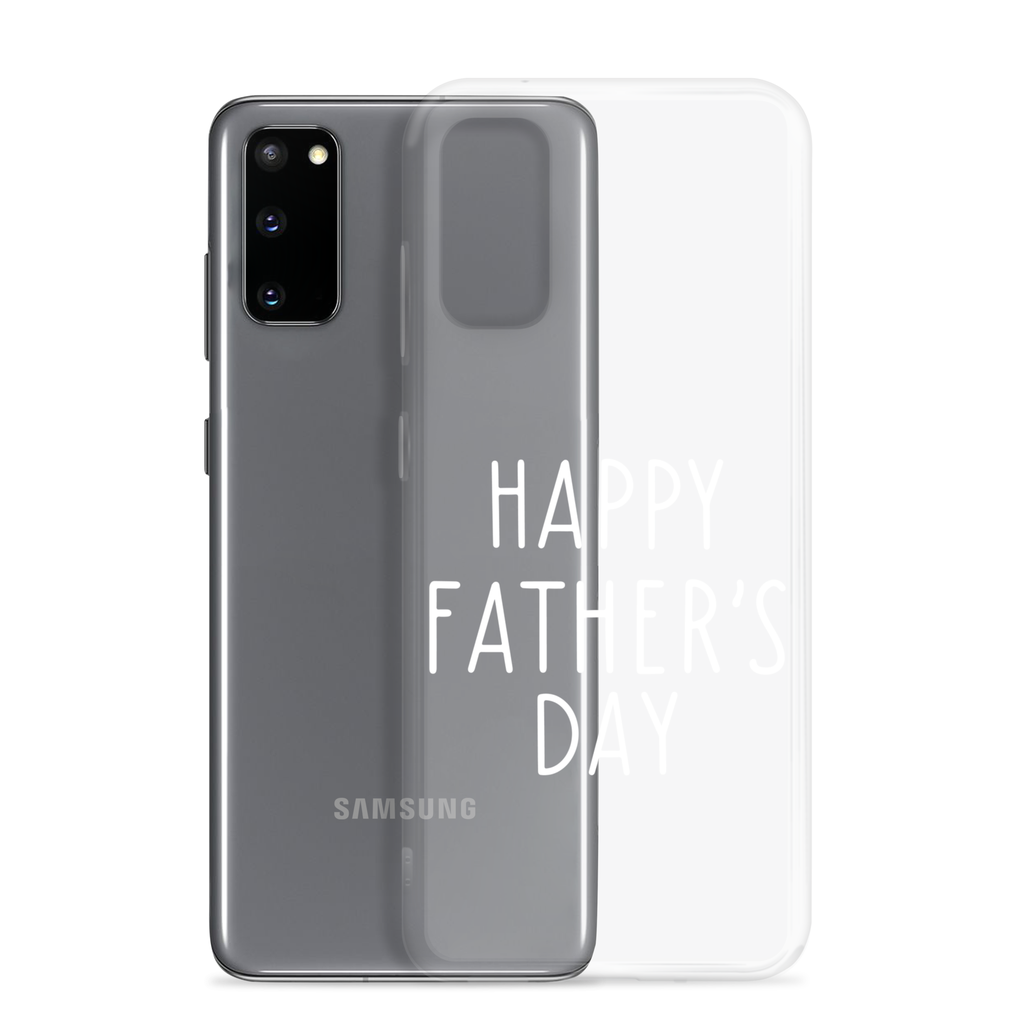 Happy Father's Day Clear Case for Samsung®