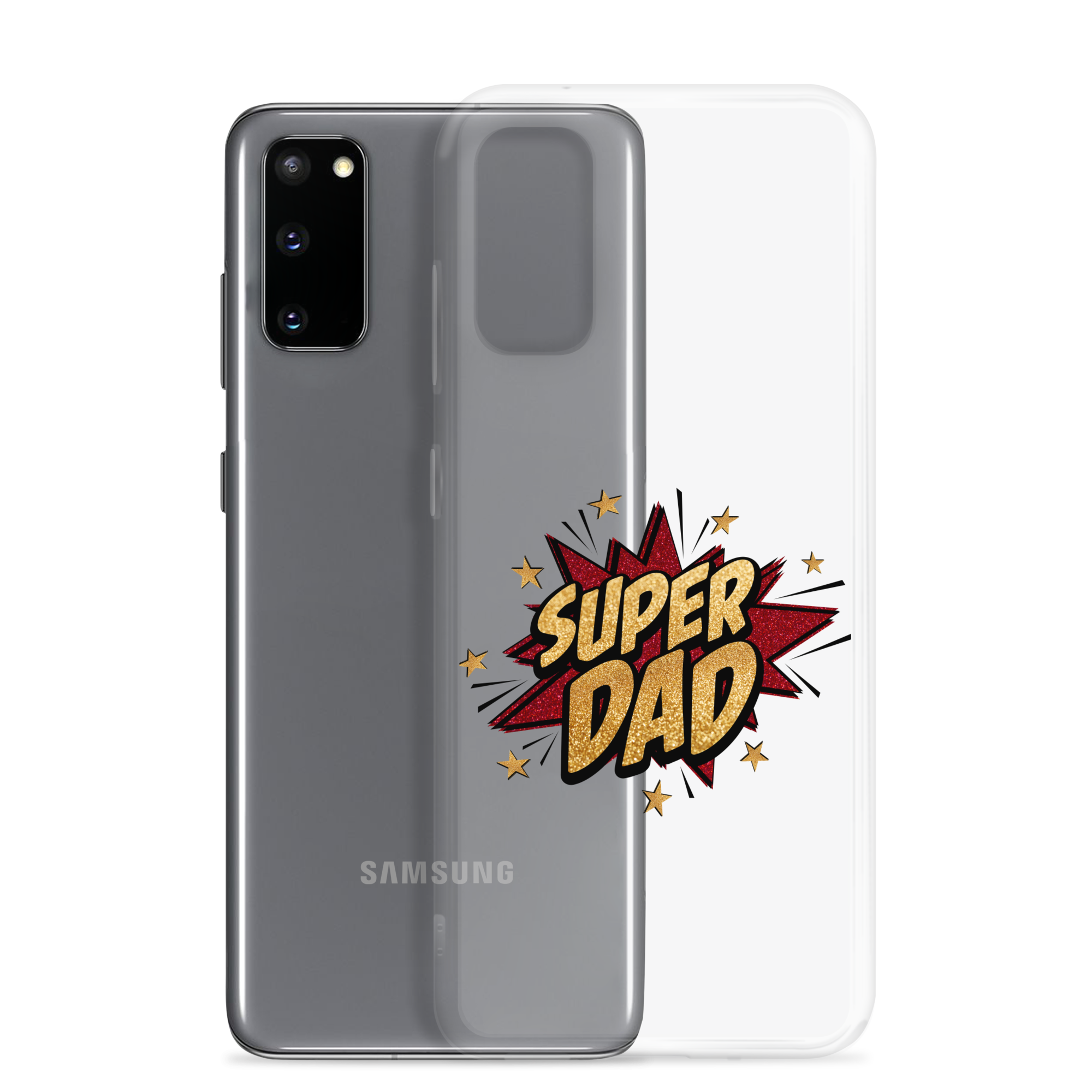 Super Dad Clear Case for Samsung®