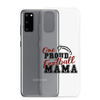 One Proud Football Mom Clear Case for Samsung®