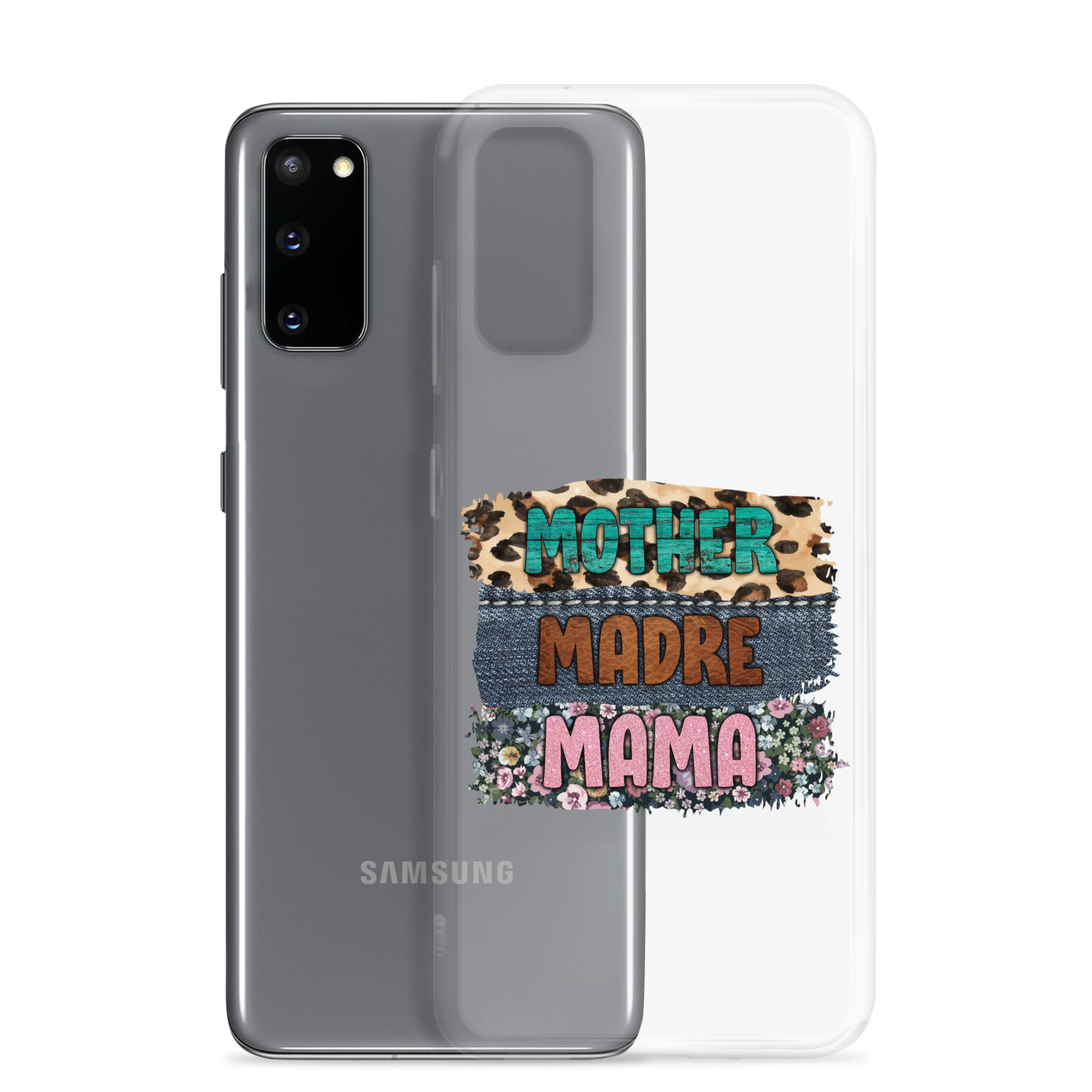 Mother, Mader, Mama Clear Case for Samsung®