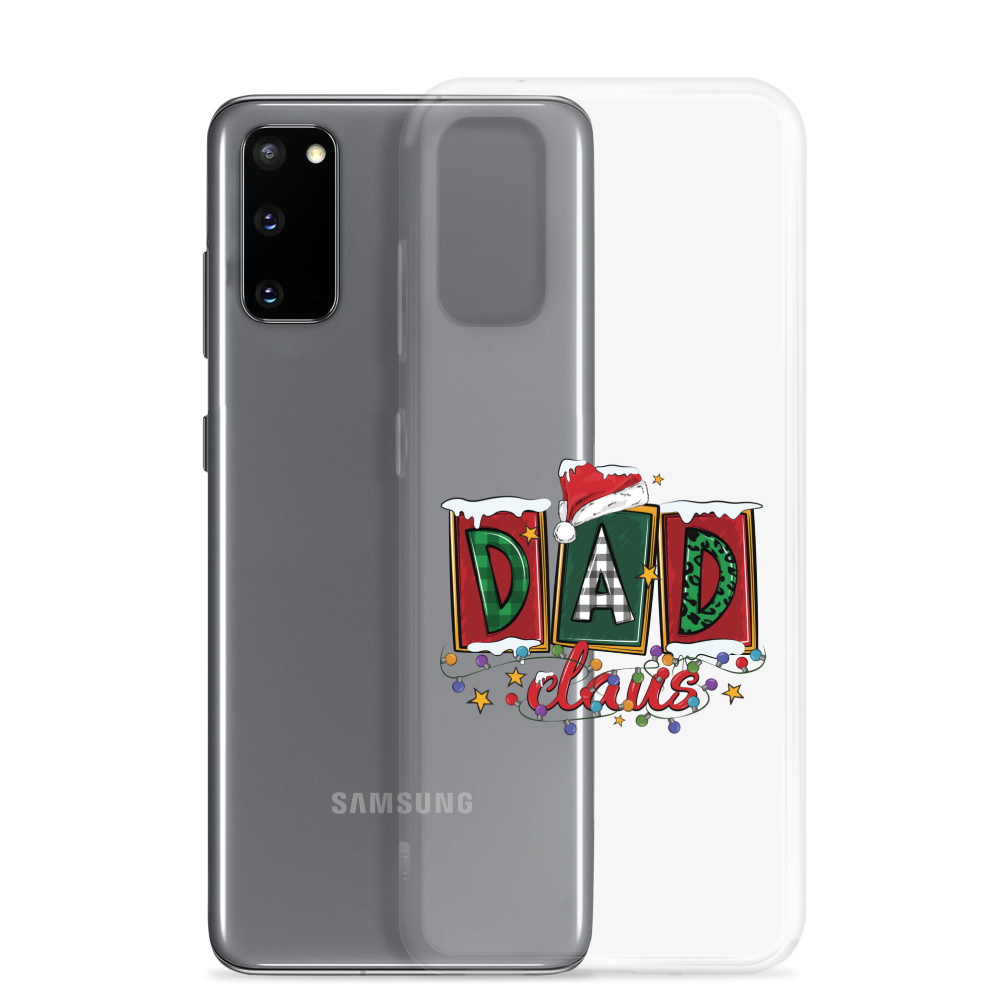 Dad Claus Clear Case for Samsung®