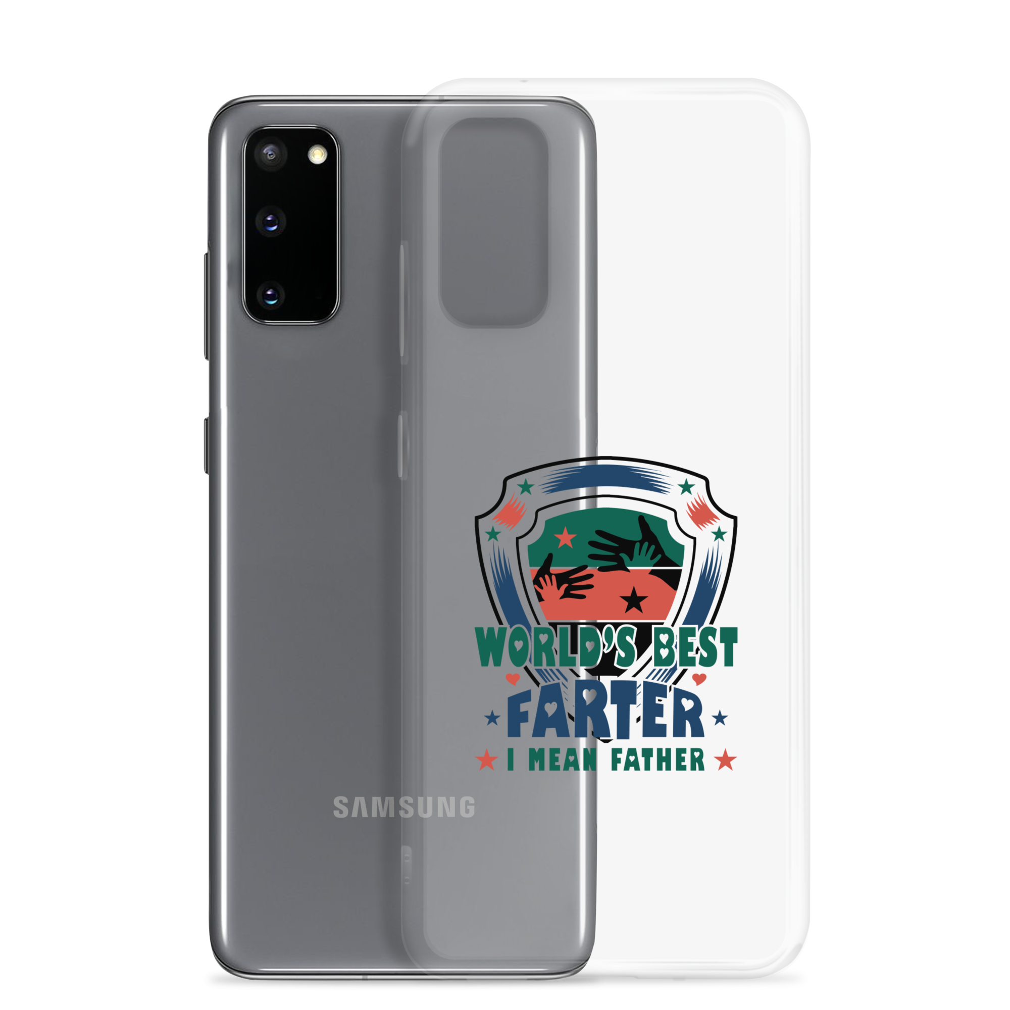 World's Best Farter I Mean Father Clear Case for Samsung®