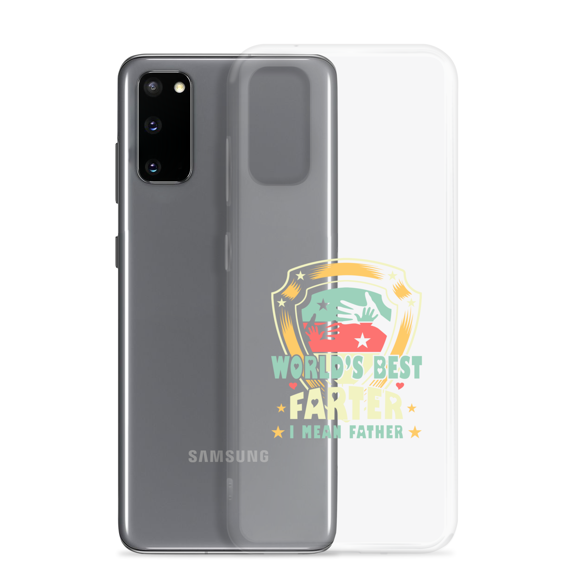 World's Best Farter I Mean Father Clear Case for Samsung®