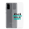 First Christmas As Daddy Clear Case for Samsung®