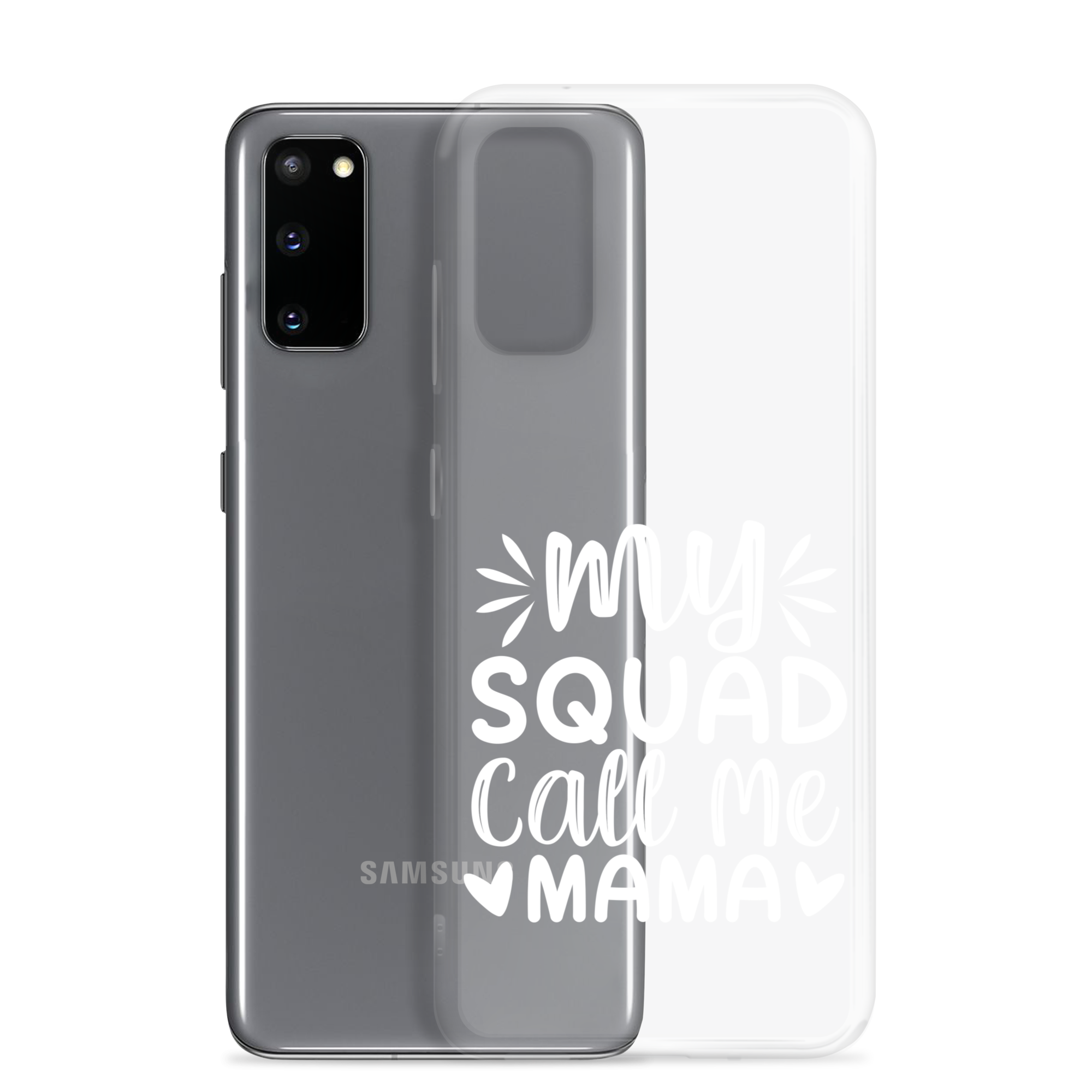 My Squad Call Me Mama Clear Case for Samsung®