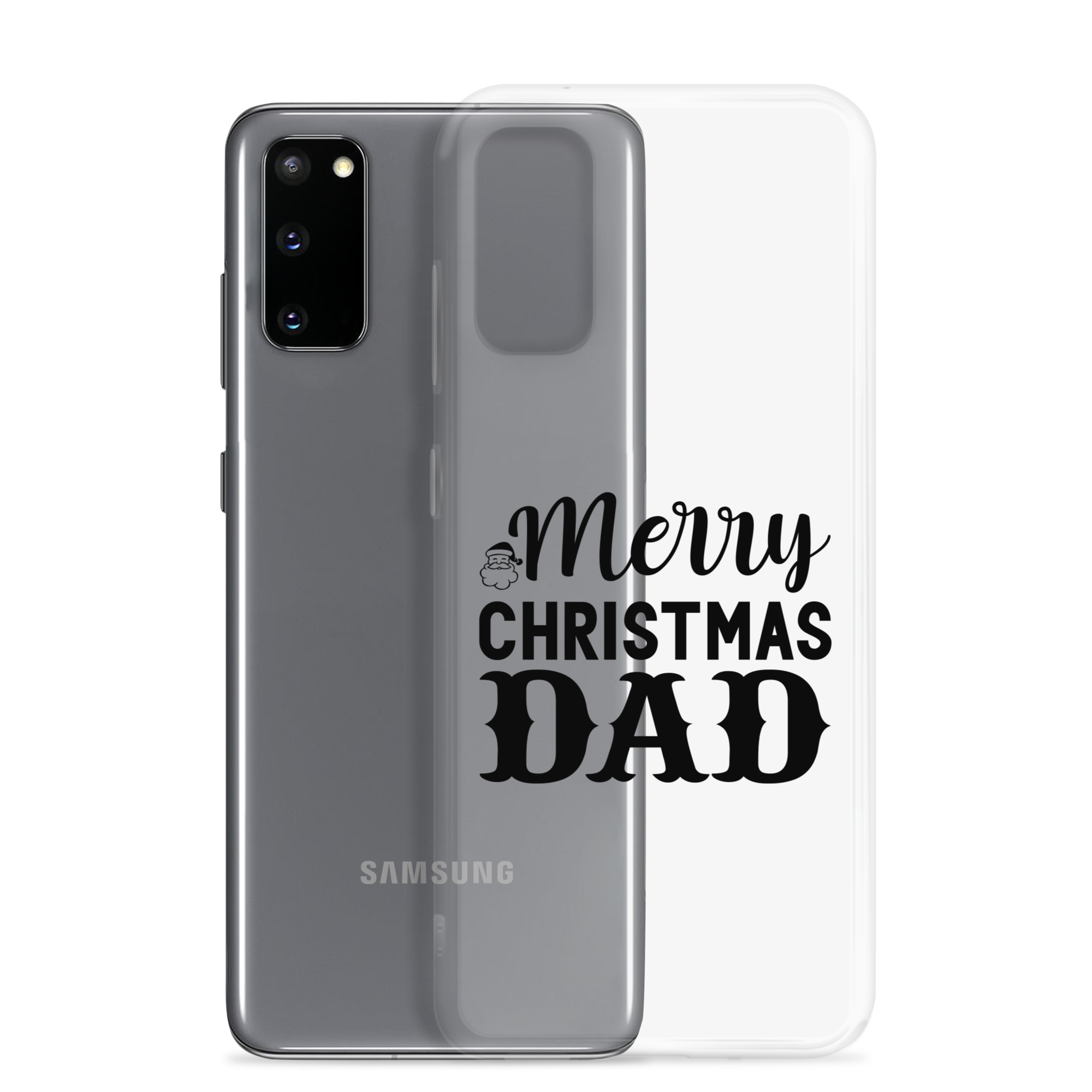 Merry Christmas Dad Clear Case for Samsung®