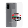 First Christmas As Dad Clear Case for Samsung®