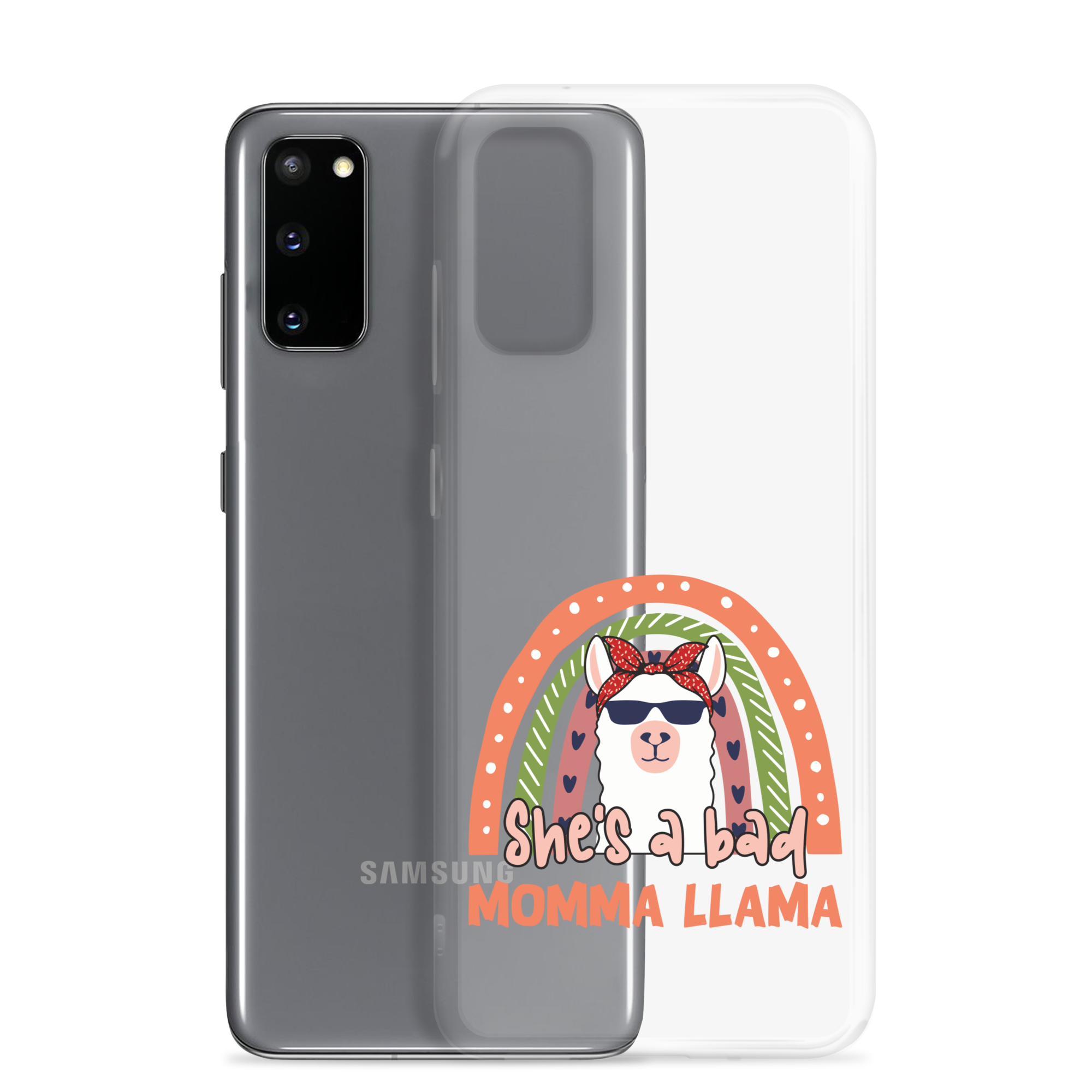 She's A Bad Momma Llama Clear Case for Samsung®