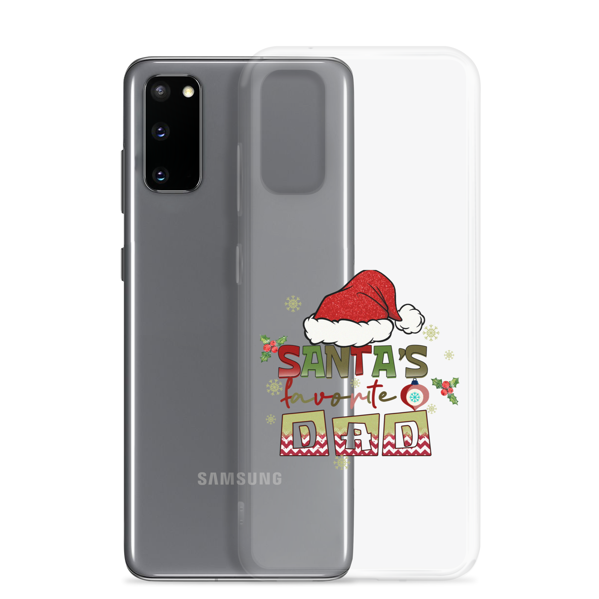 Santa's Favorite Dad Clear Case for Samsung®