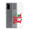 First Christmas As Dad Clear Case for Samsung®