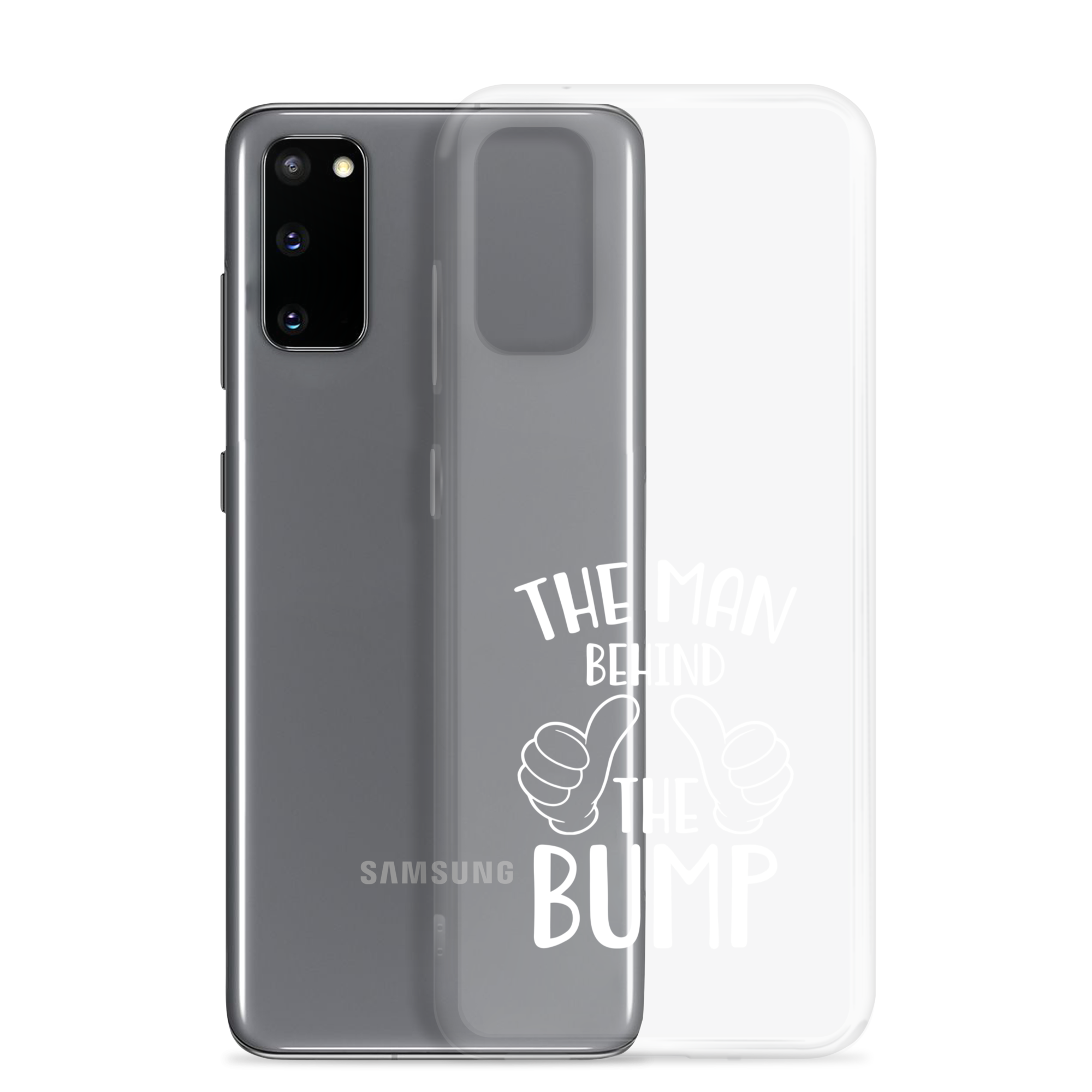 The Man Behind The Bump Clear Case for Samsung®