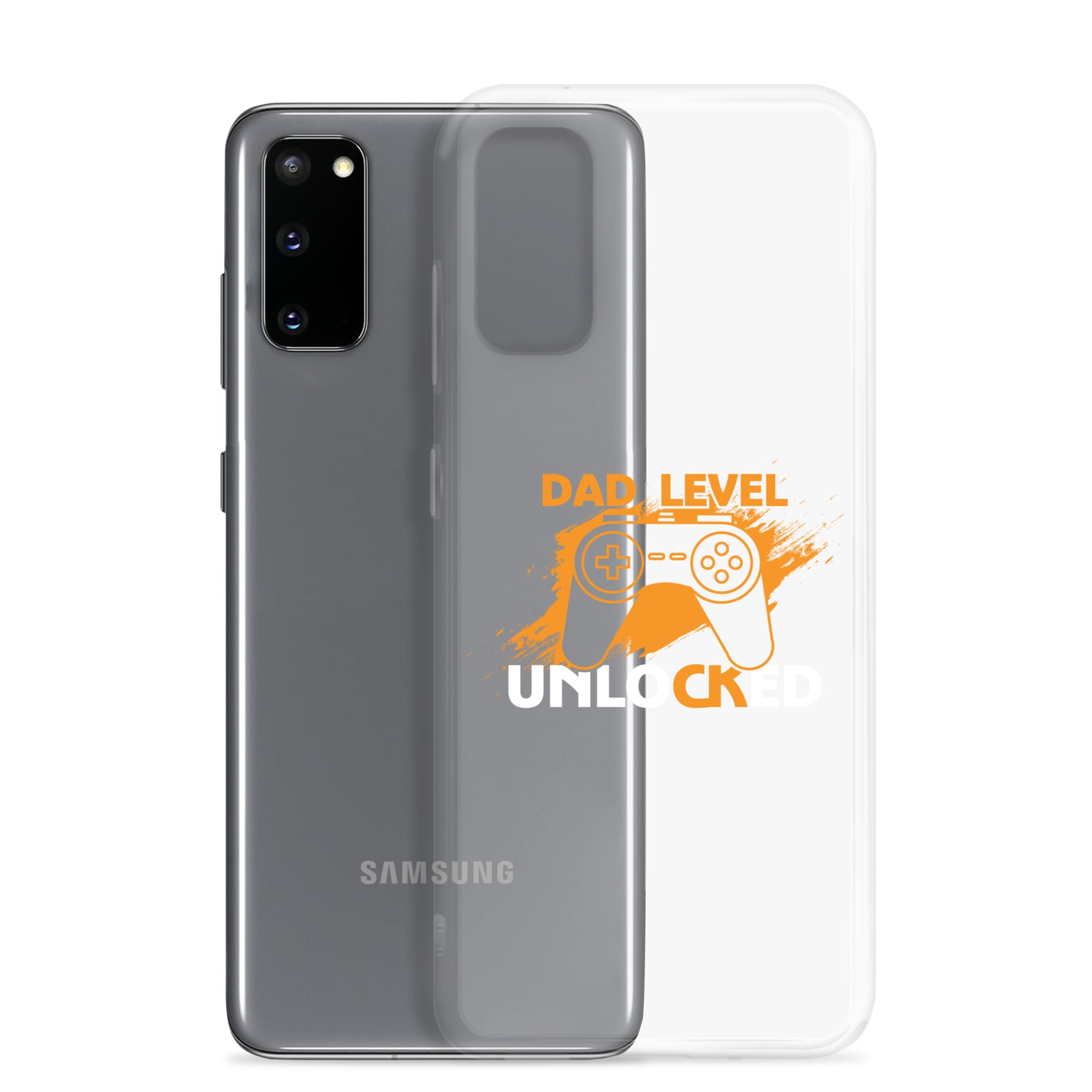 Dad Level Unlocked Clear Case for Samsung®