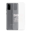 Dad Tax  Portion Of An Item A Dad Is Entitled To Clear Case for Samsung®