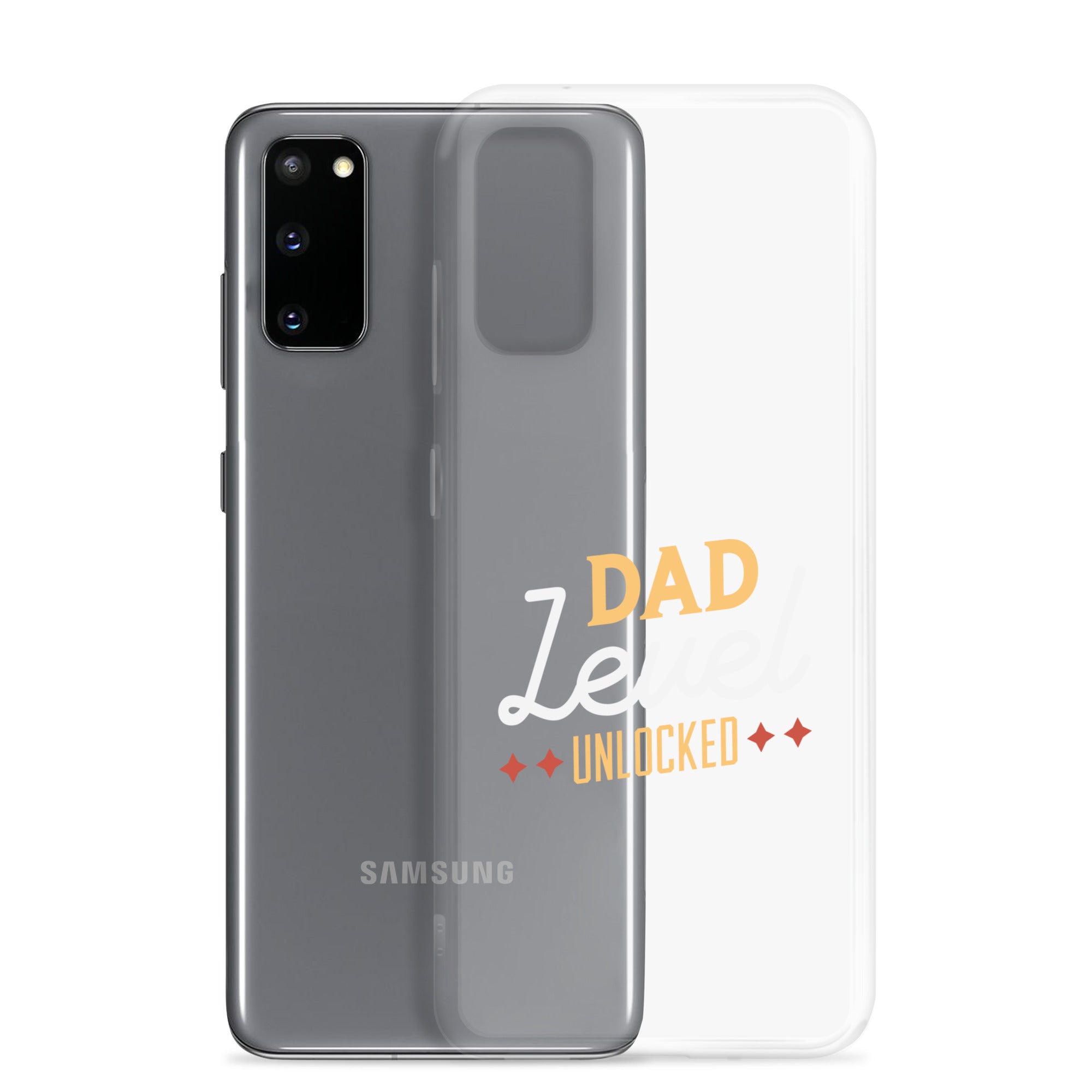 Dad Level Unlocked Clear Case for Samsung®