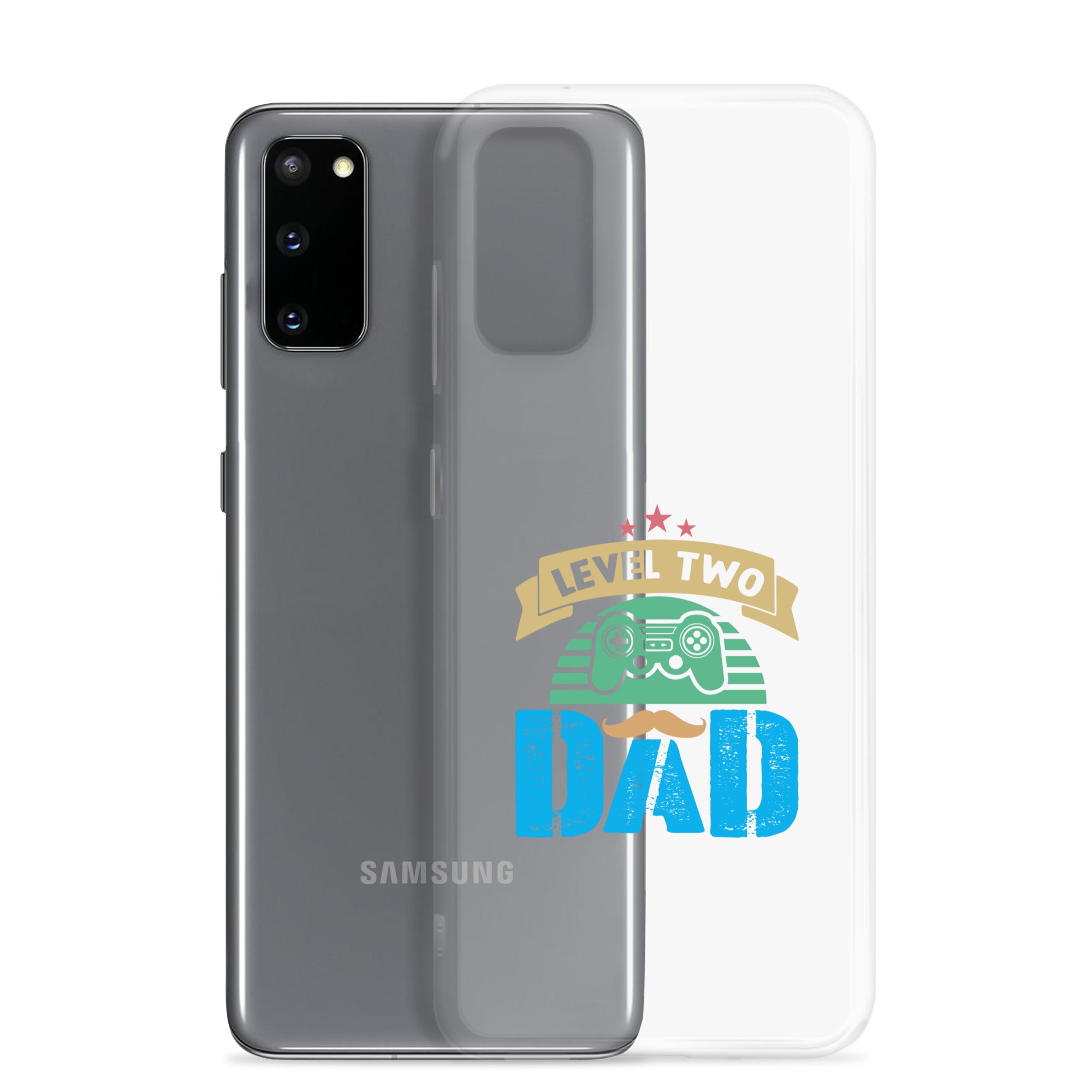 Level Two Dad Clear Case for Samsung®