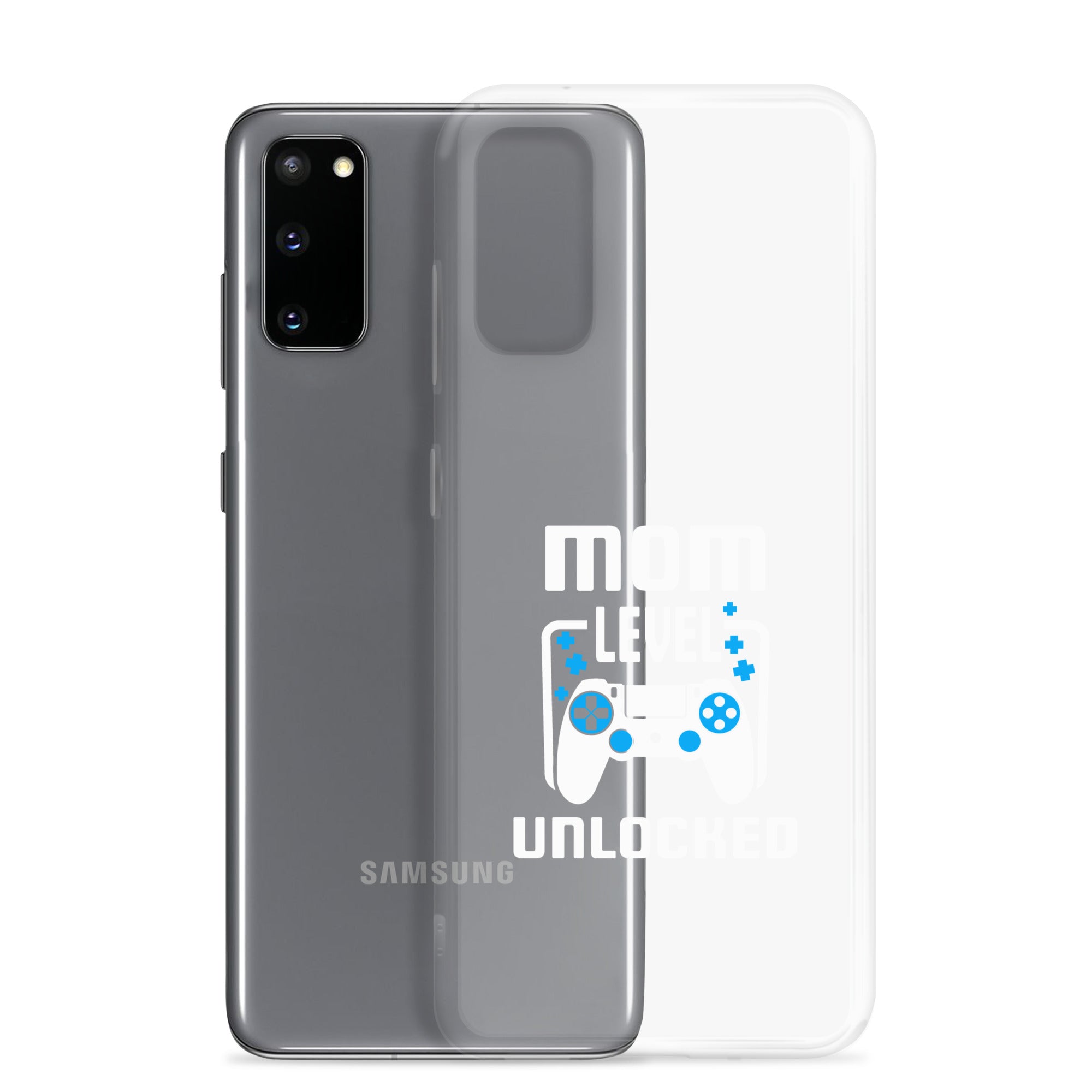 Mom Level Unlocked Clear Case for Samsung®