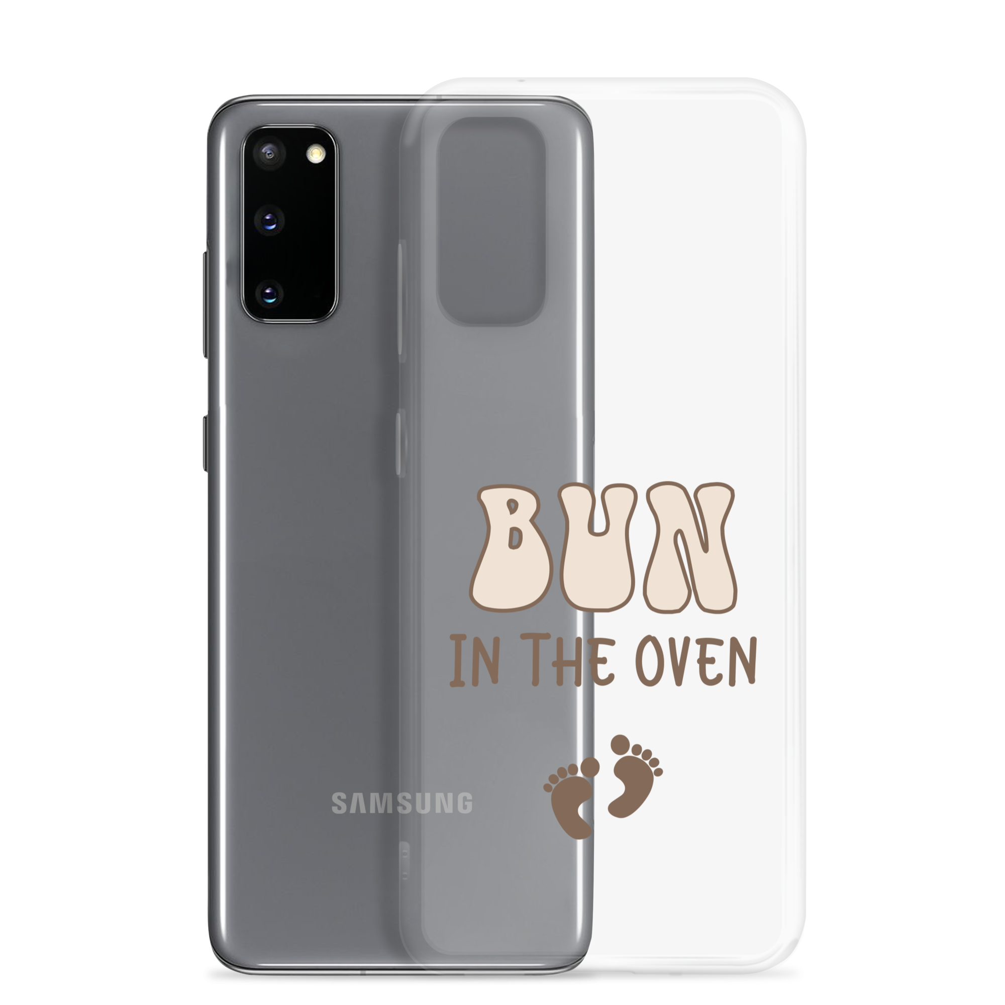 Bun In The Oven Clear Case for Samsung®