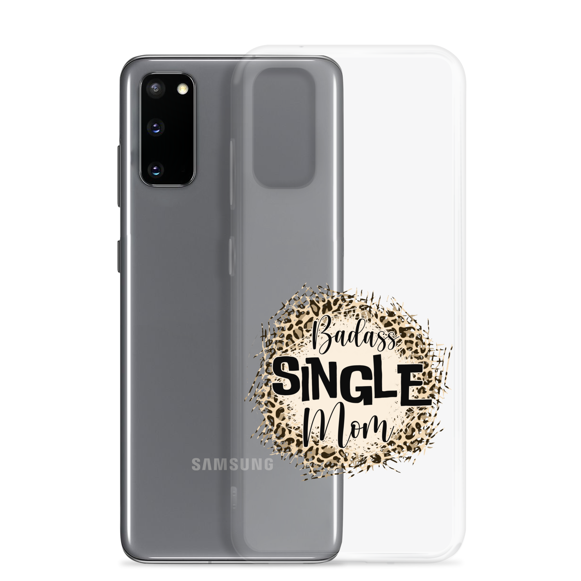 Badass Single Mom Clear Case for Samsung®