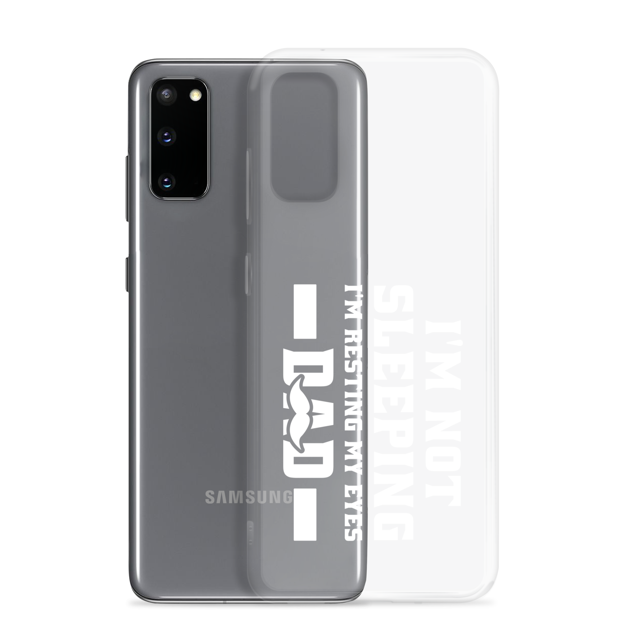 I'm Not Sleeping, I'm Resting My Eyes, Dad Clear Case for Samsung®