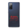 All Mama Wants Is A Silent Night Clear Case for Samsung®