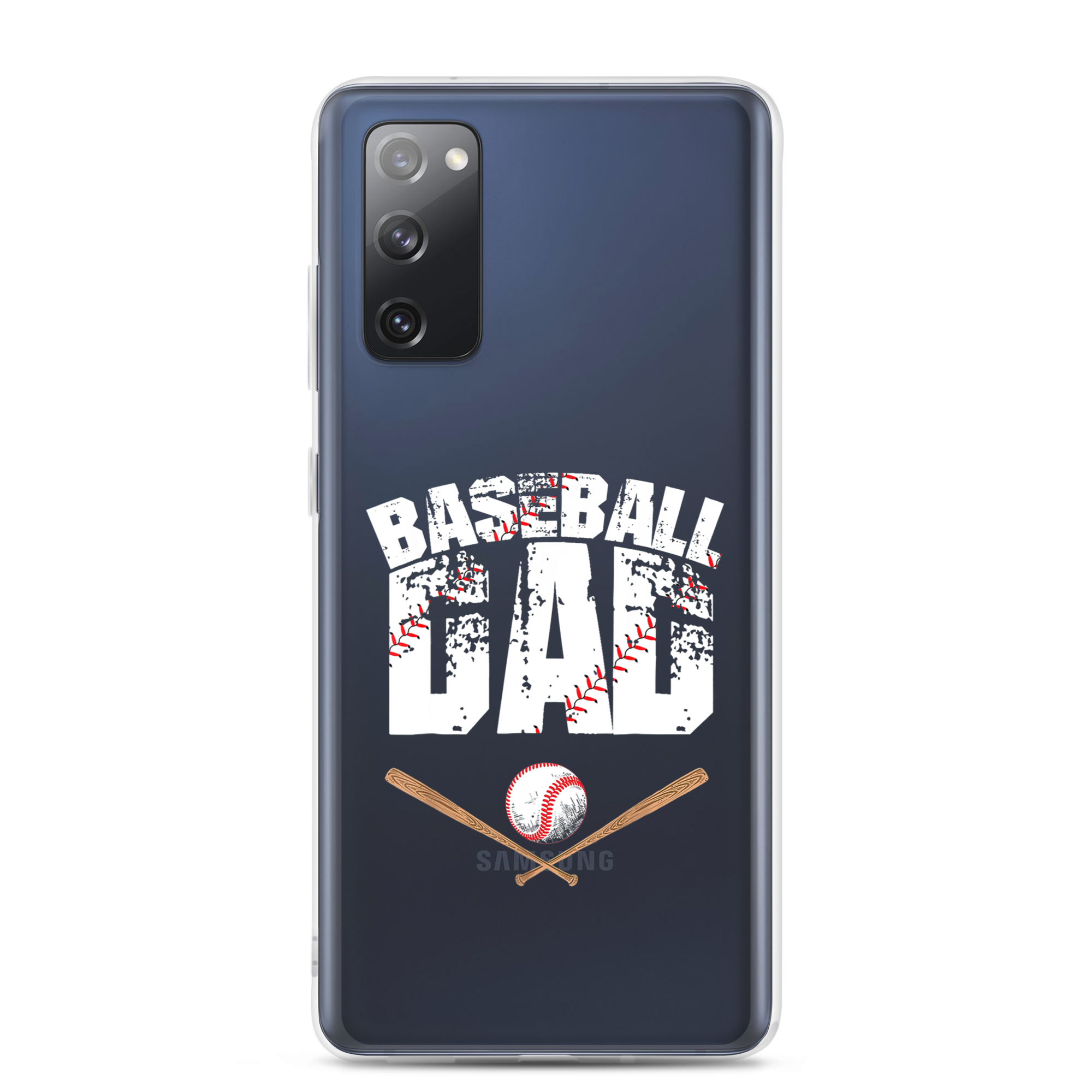 Baseball Dad Clear Case for Samsung®