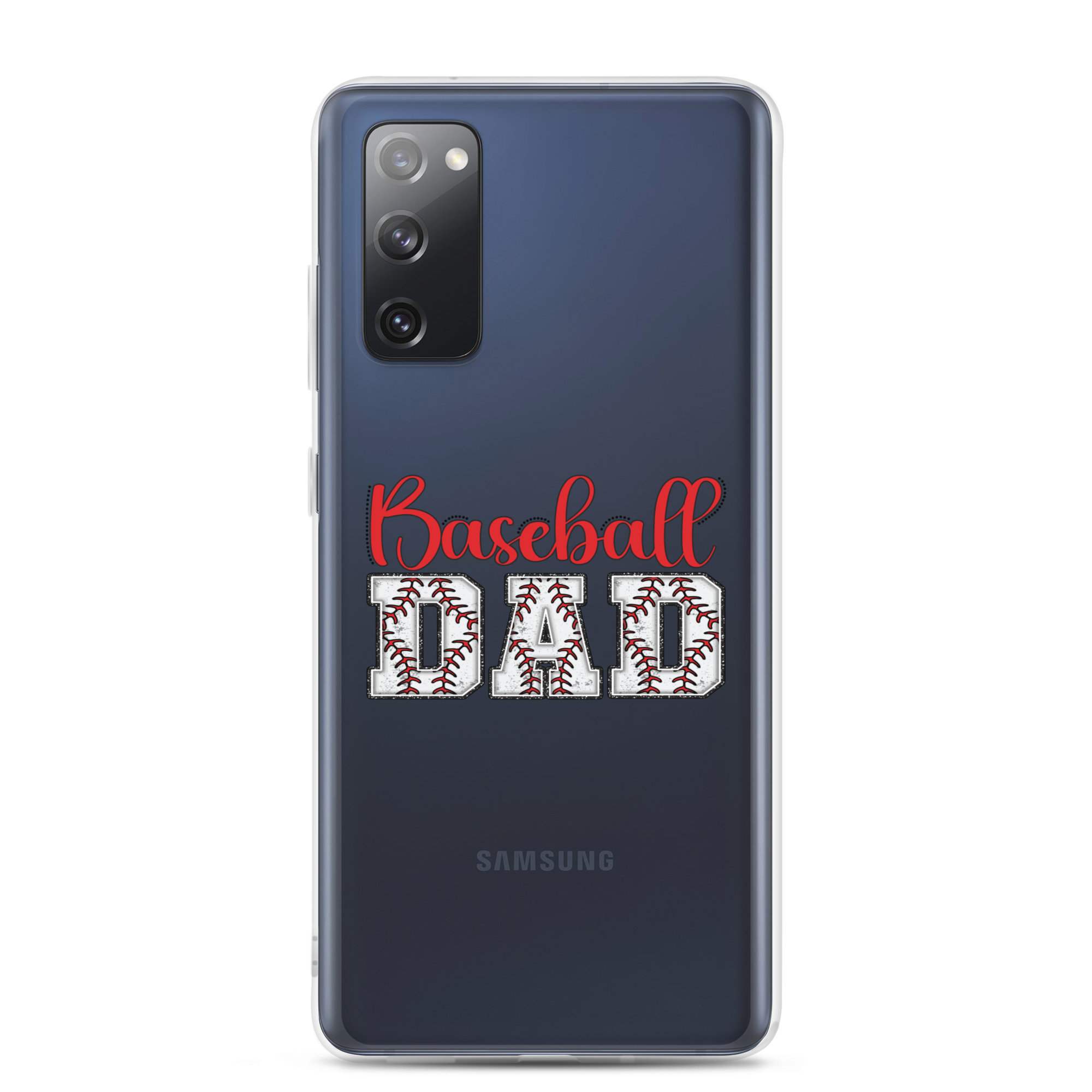 Baseball Dad Clear Case for Samsung®