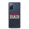 Baseball Dad Clear Case for Samsung®