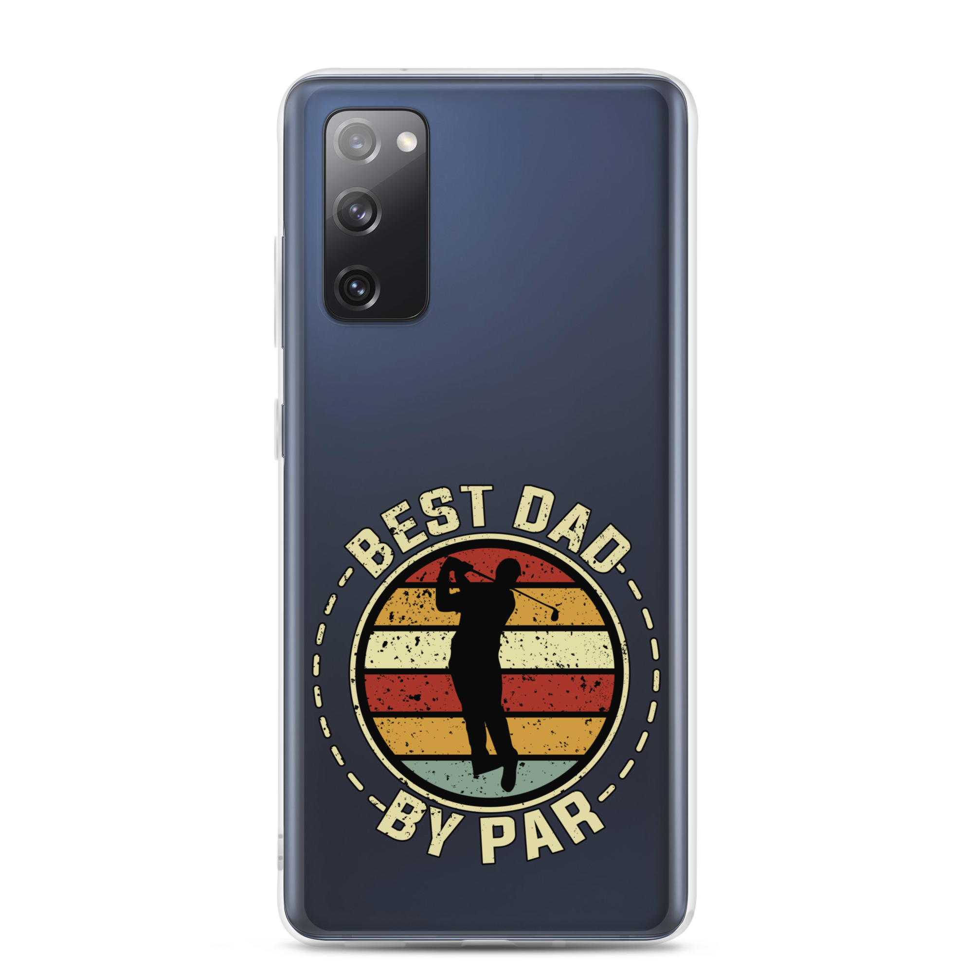 Best Dad By Par Clear Case for Samsung®