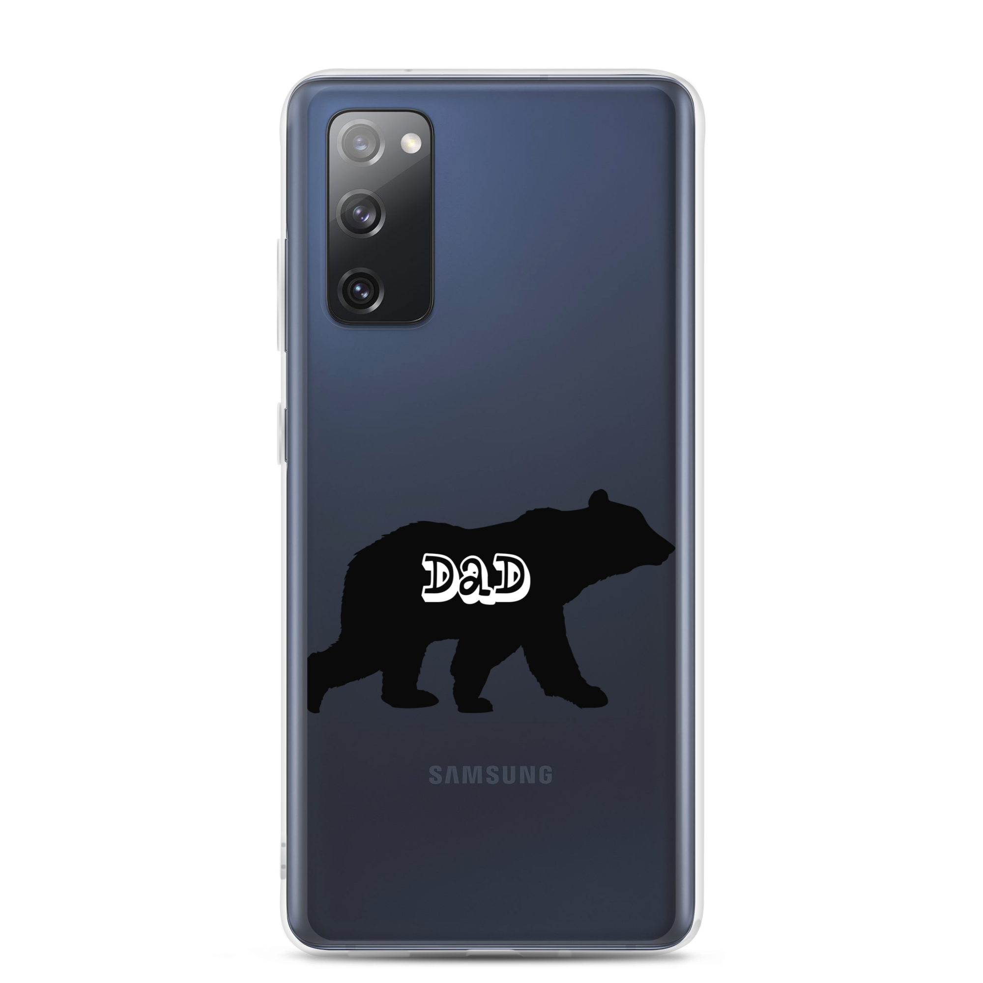 Bear Dad Clear Case for Samsung®