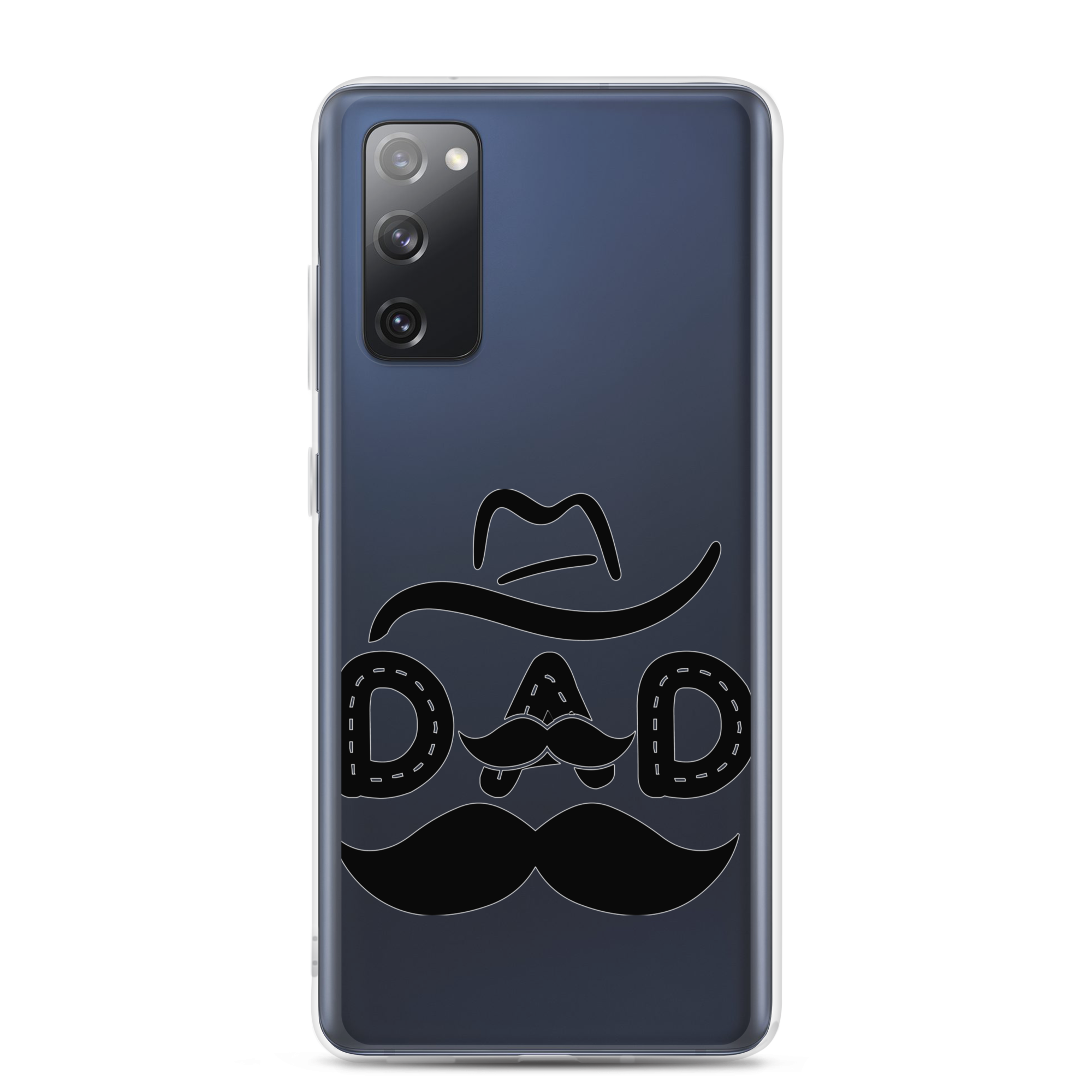 Dad Cowboy Clear Case for Samsung®