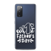 Our First Father's Day Clear Case for Samsung®