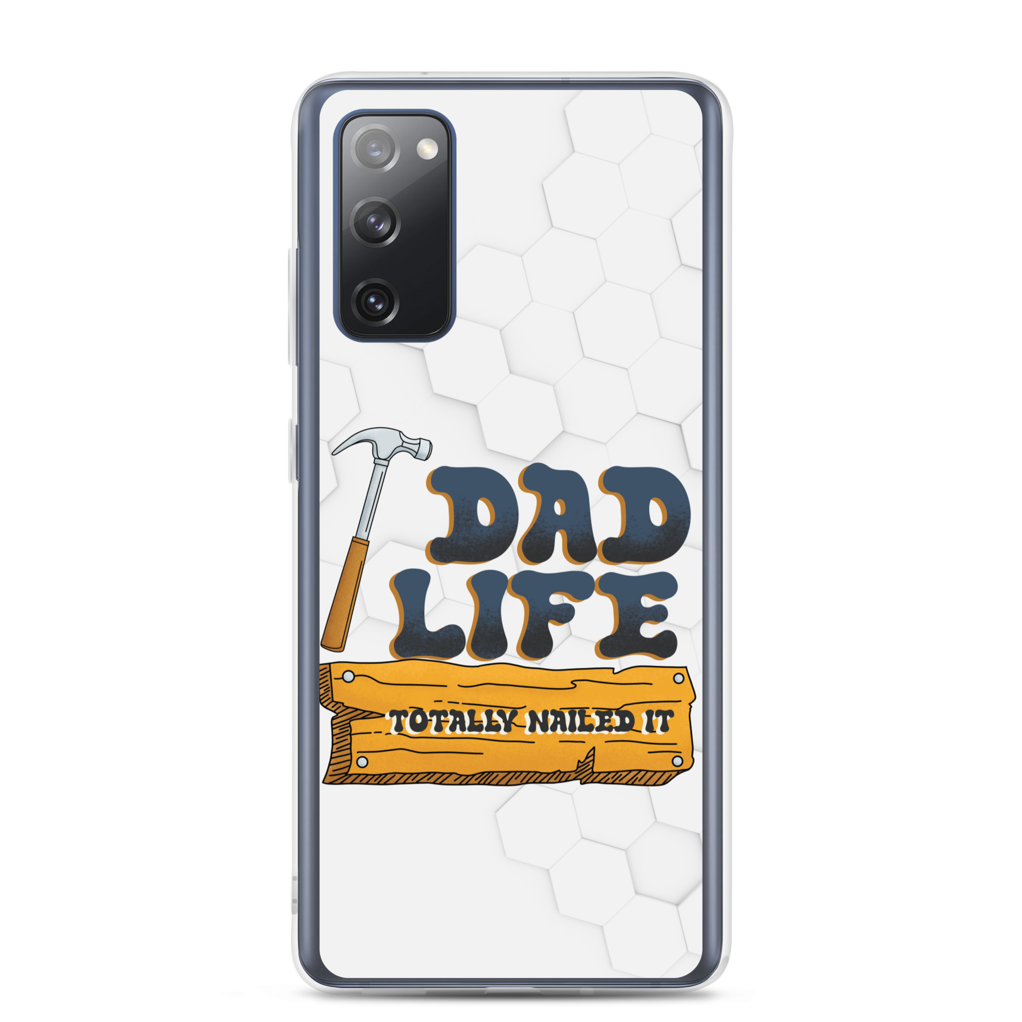 Dad Life totally Nailed It Clear Case for Samsung®