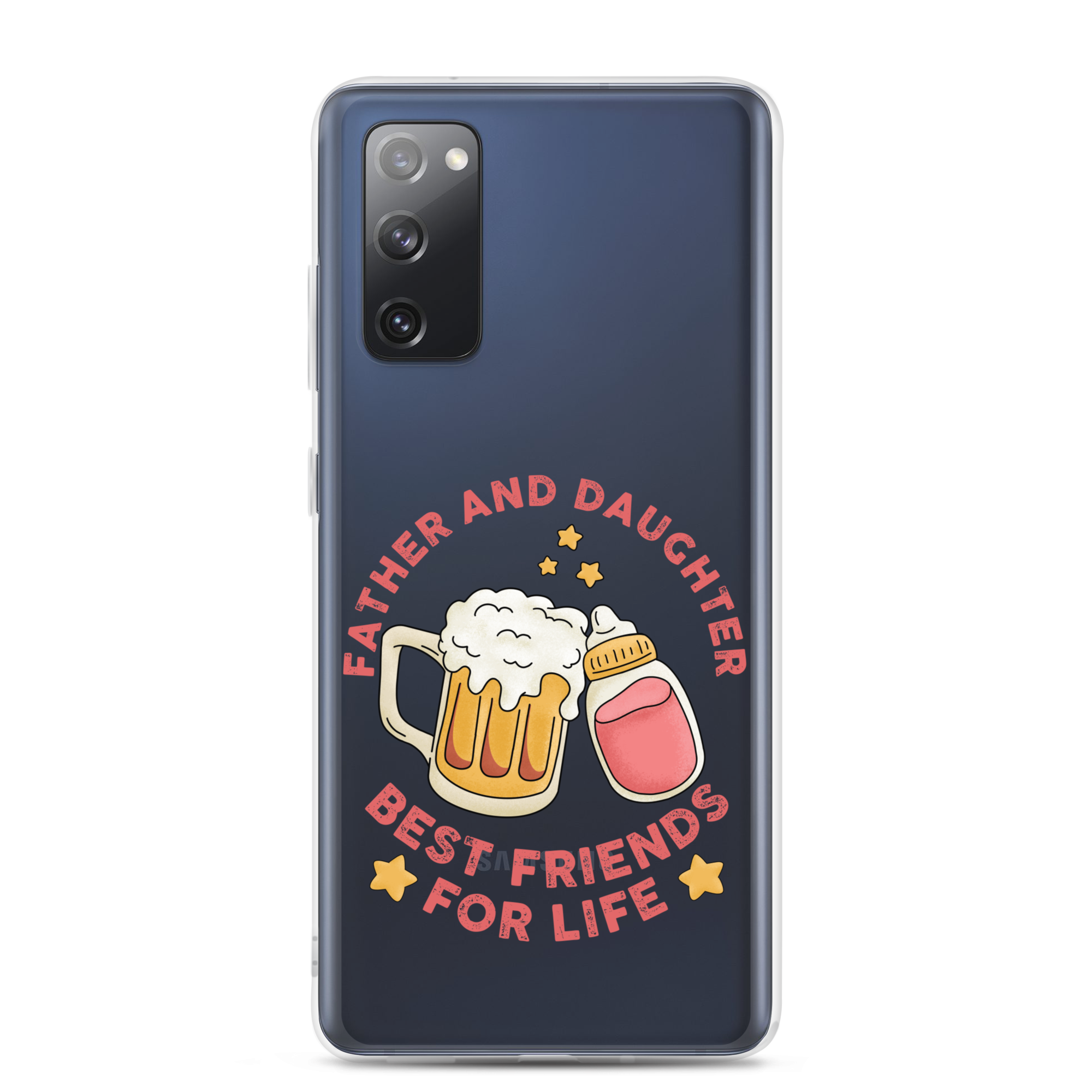 Father And Daughter Best Friends For Life Clear Case for Samsung®